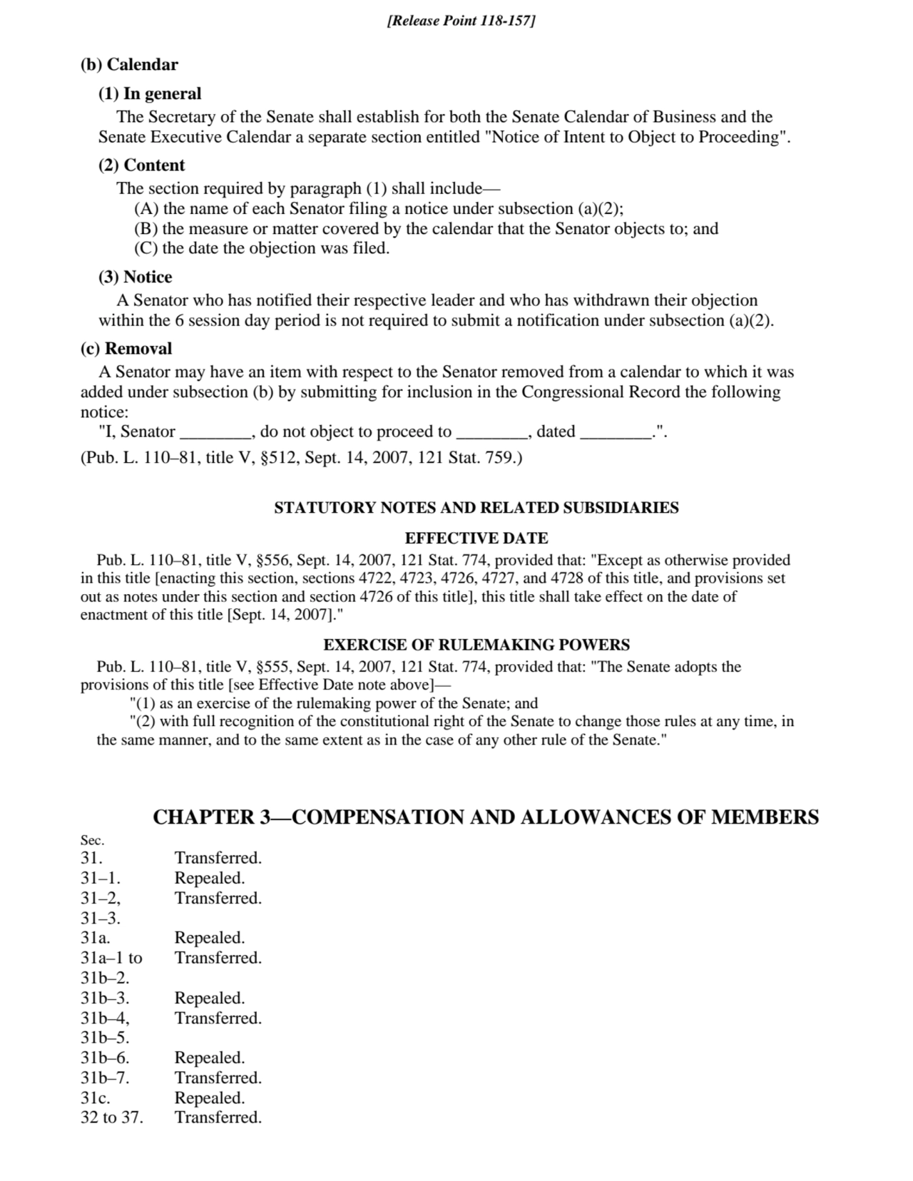 32 to 37. Transferred.
31c. Repealed.
31b–7. Transferred.
31b–6. Repealed.
31b–4, Transferred.
…