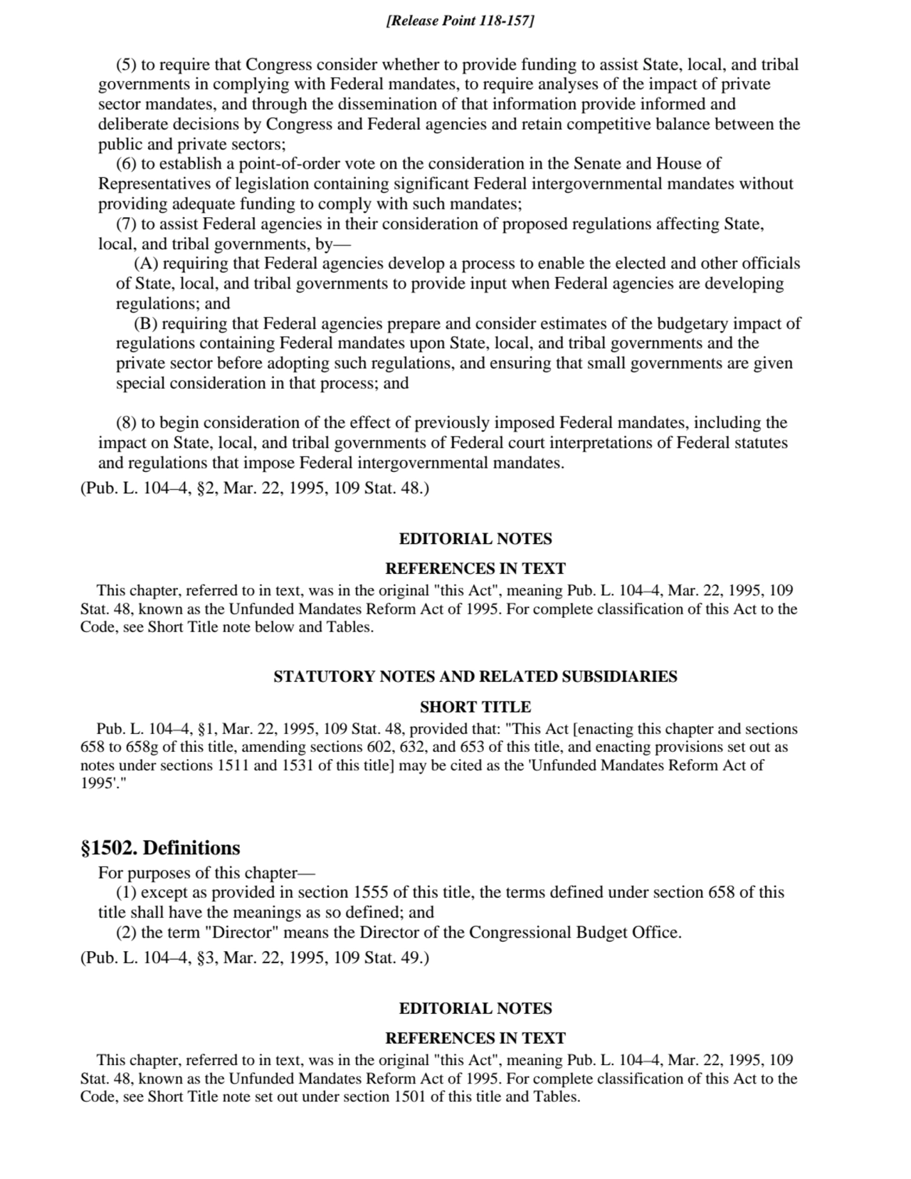 (5) to require that Congress consider whether to provide funding to assist State, local, and tribal…