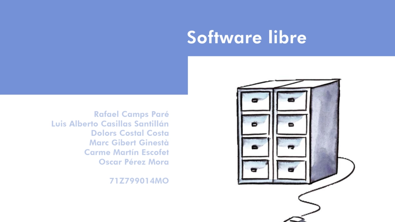 Software Libre - Bases de Datos