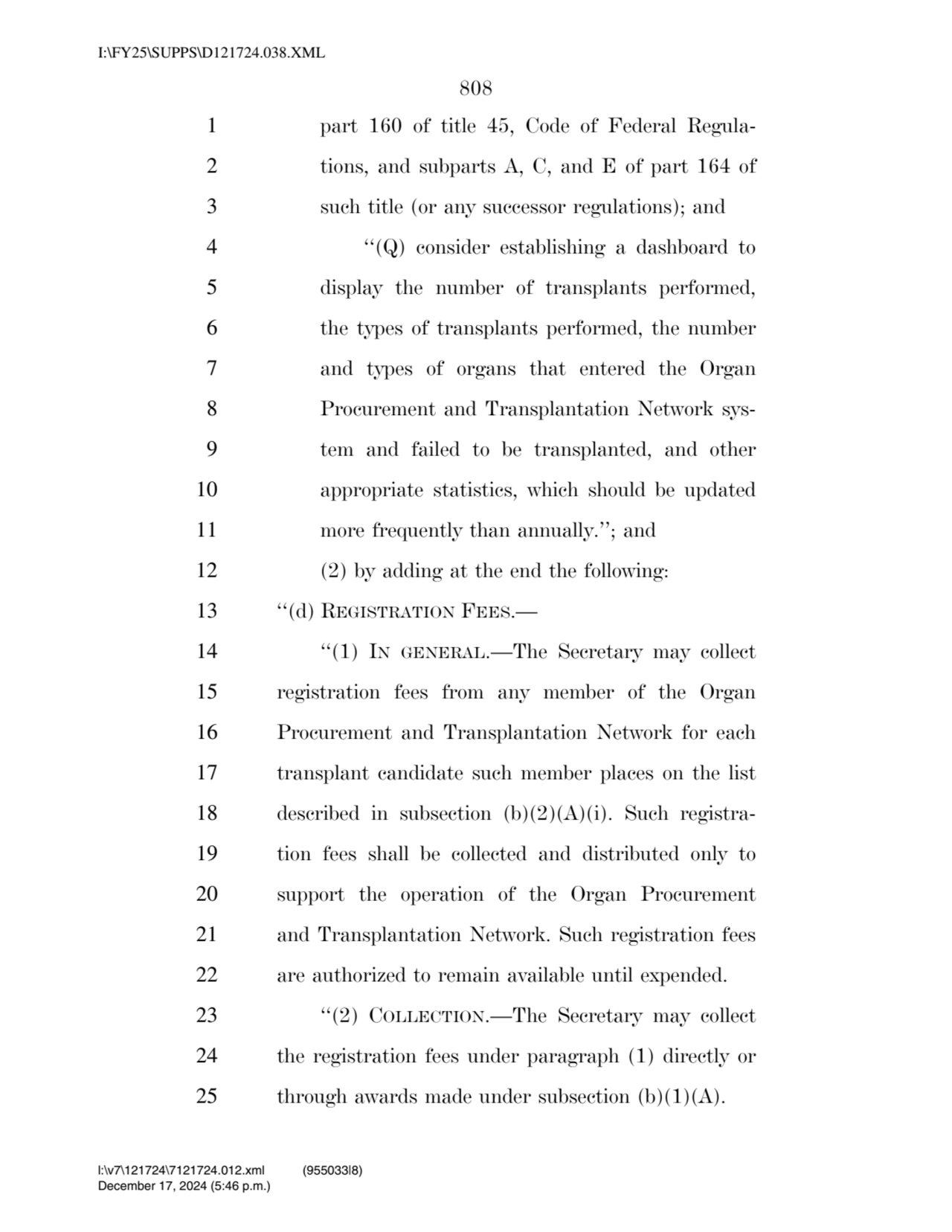 808 
1 part 160 of title 45, Code of Federal Regula2 tions, and subparts A, C, and E of part 164 …