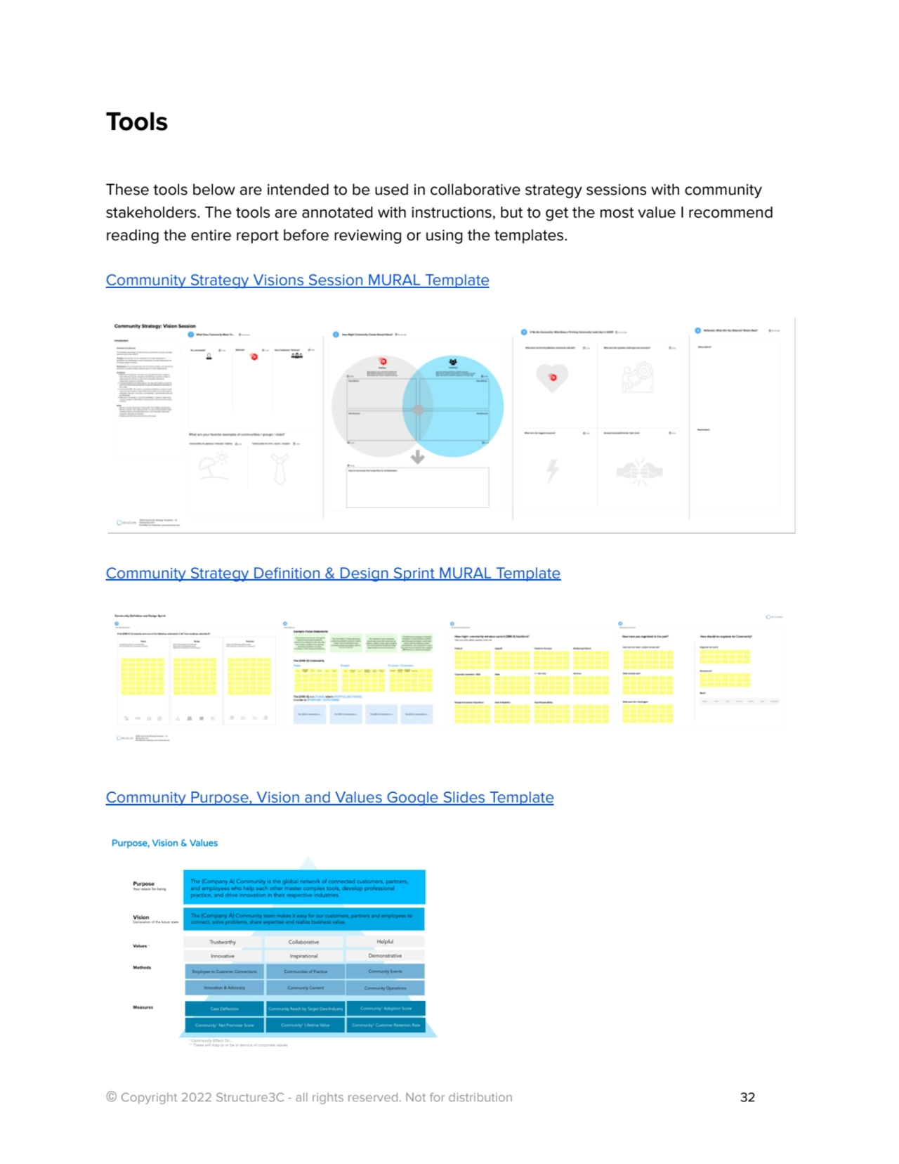 Tools
These tools below are intended to be used in collaborative strategy sessions with community
…