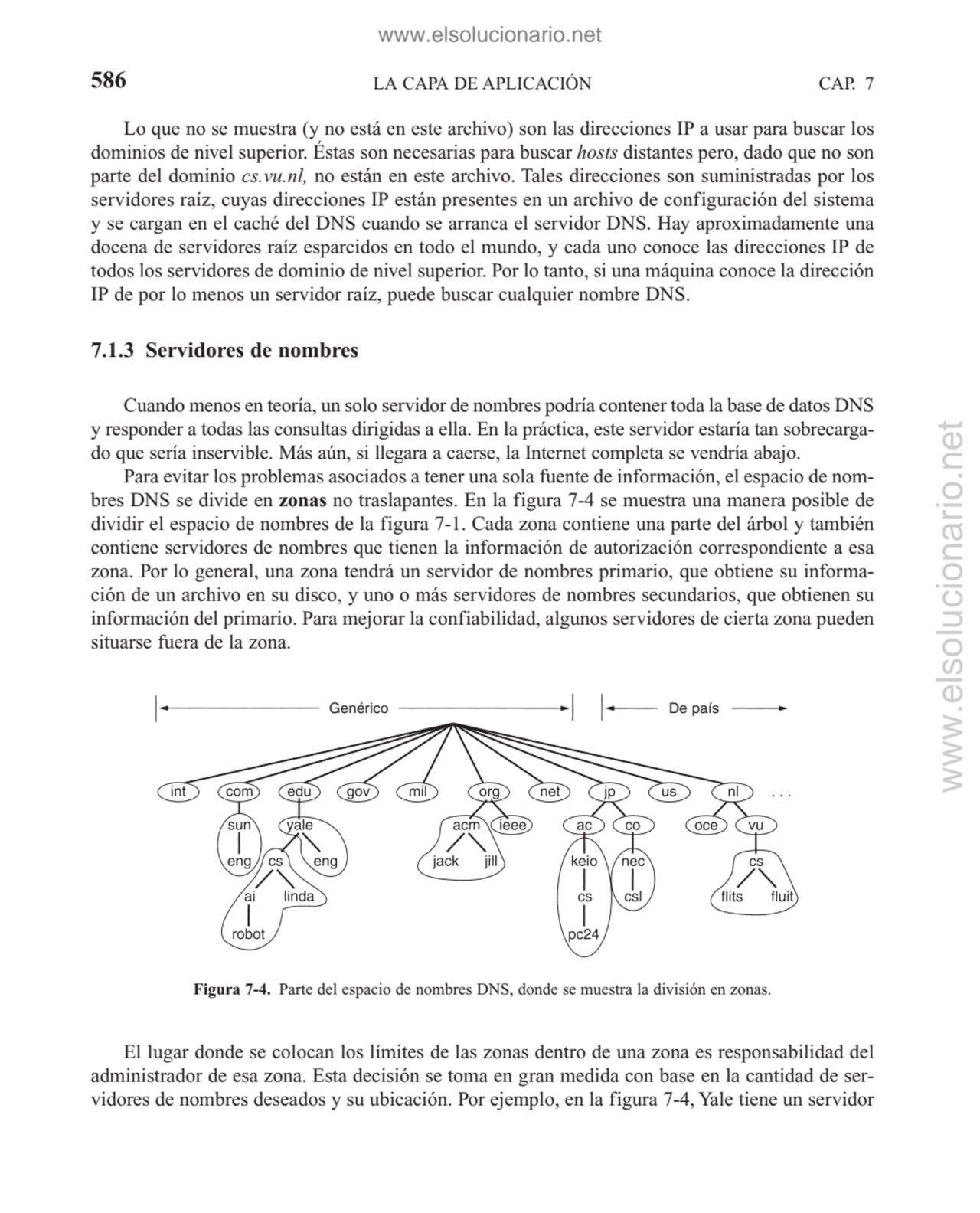 LA CAPA DE APLICACIÓN
Lo que no se muestra (y no está en este archivo) son las direcciones IP a us…