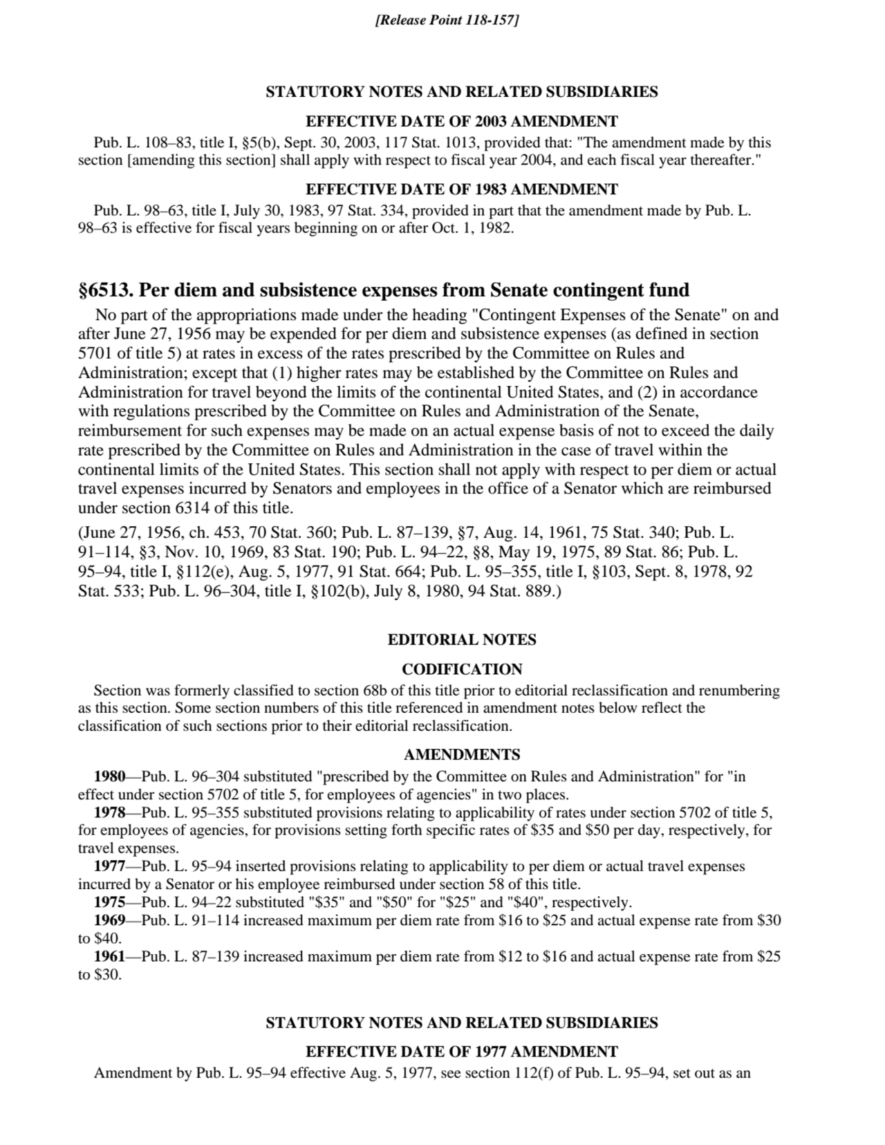 STATUTORY NOTES AND RELATED SUBSIDIARIES
EFFECTIVE DATE OF 2003 AMENDMENT
Pub. L. 108–83, title I…