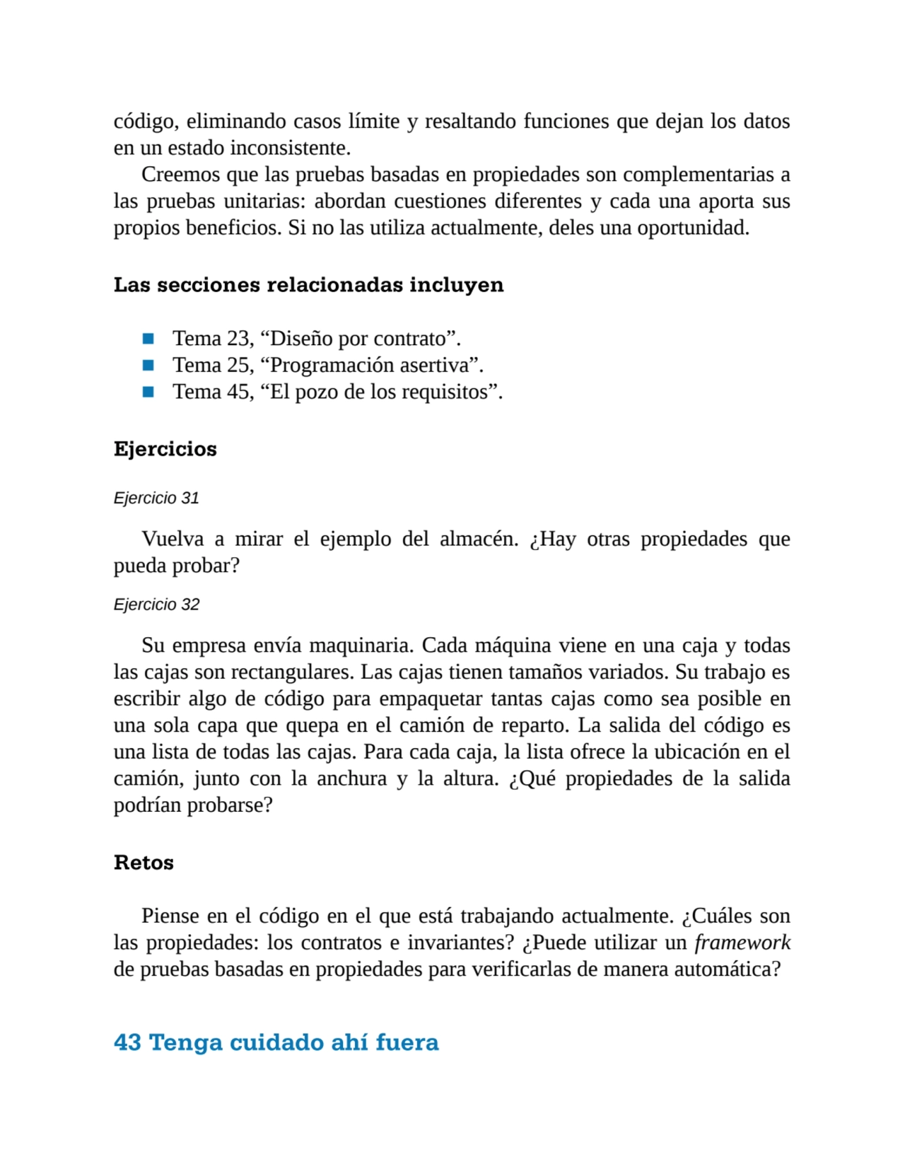 código, eliminando casos límite y resaltando funciones que dejan los datos
en un estado inconsiste…