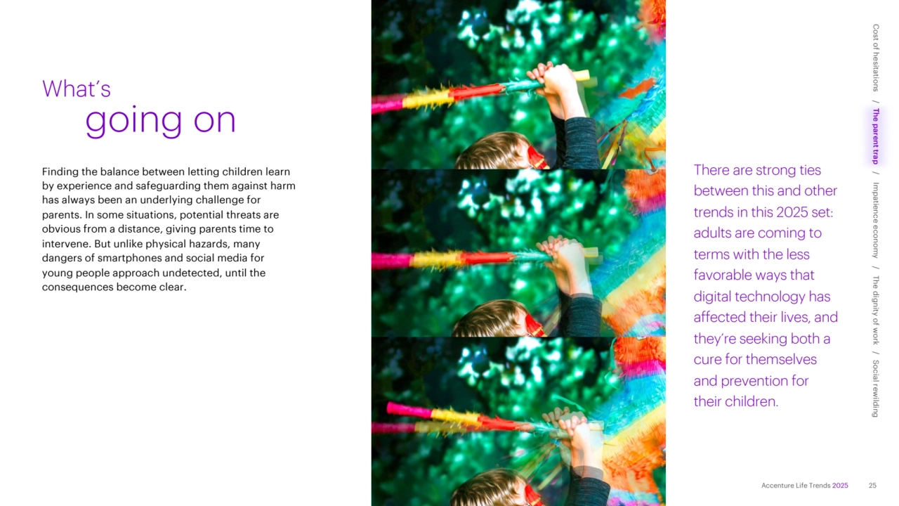 Accenture Life Trends 2025 
Finding the balance between letting children learn 
by experience and…