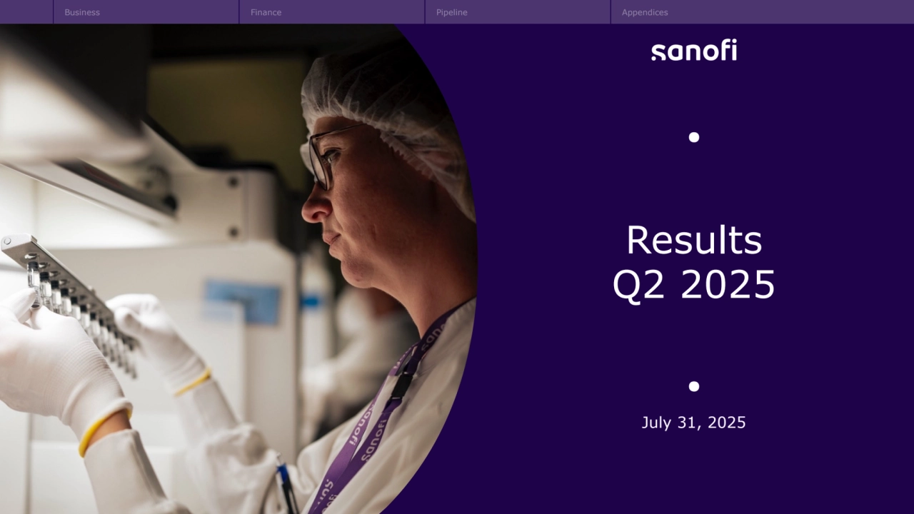 Results
Q2 2025
July 31, 2025
Business Finance Pipeline Appendices