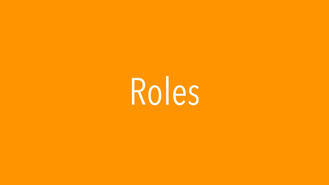 Roles