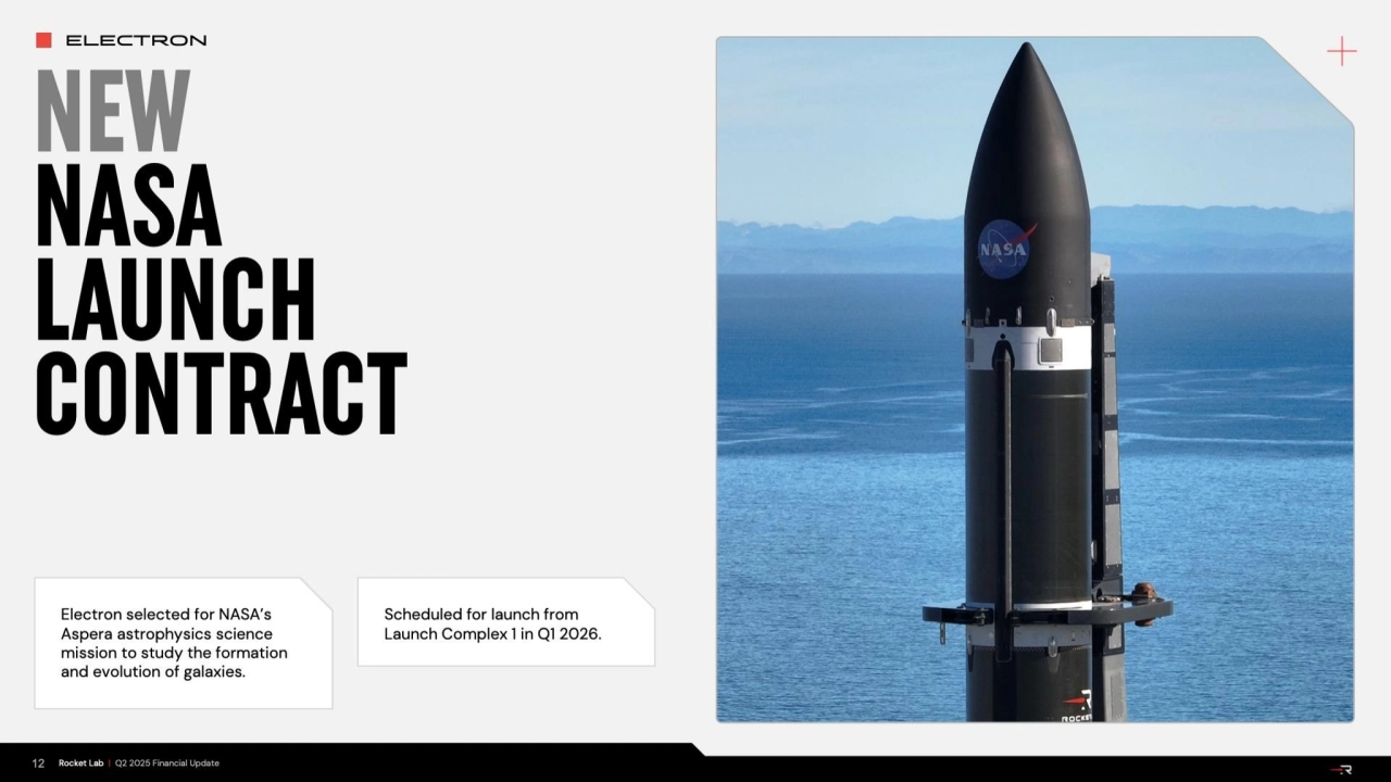Rocket Lab Q2 2025 Investor Update: Business Highlights & Strategic Growth - Page 12