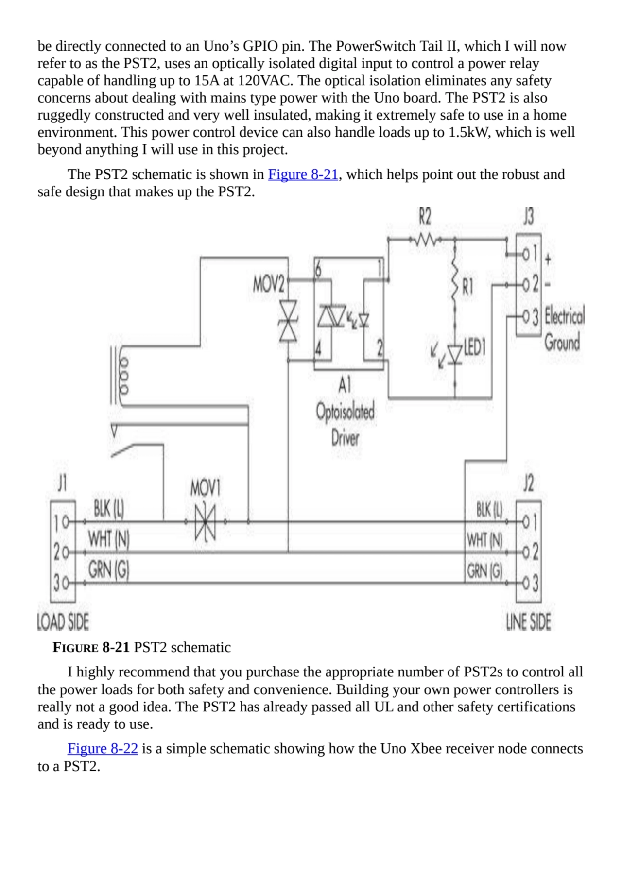 be directly connected to an Uno’s GPIO pin. The PowerSwitch Tail II, which I will now
refer to as …