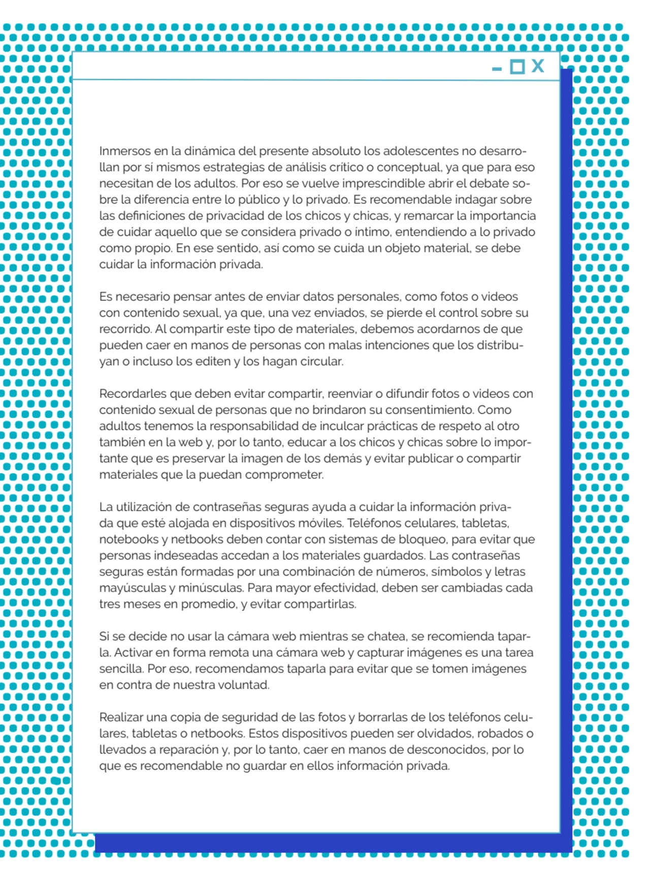 .31
Inmersos en la dinámica del presente absoluto los adolescentes no desarrollan por sí mismos e…