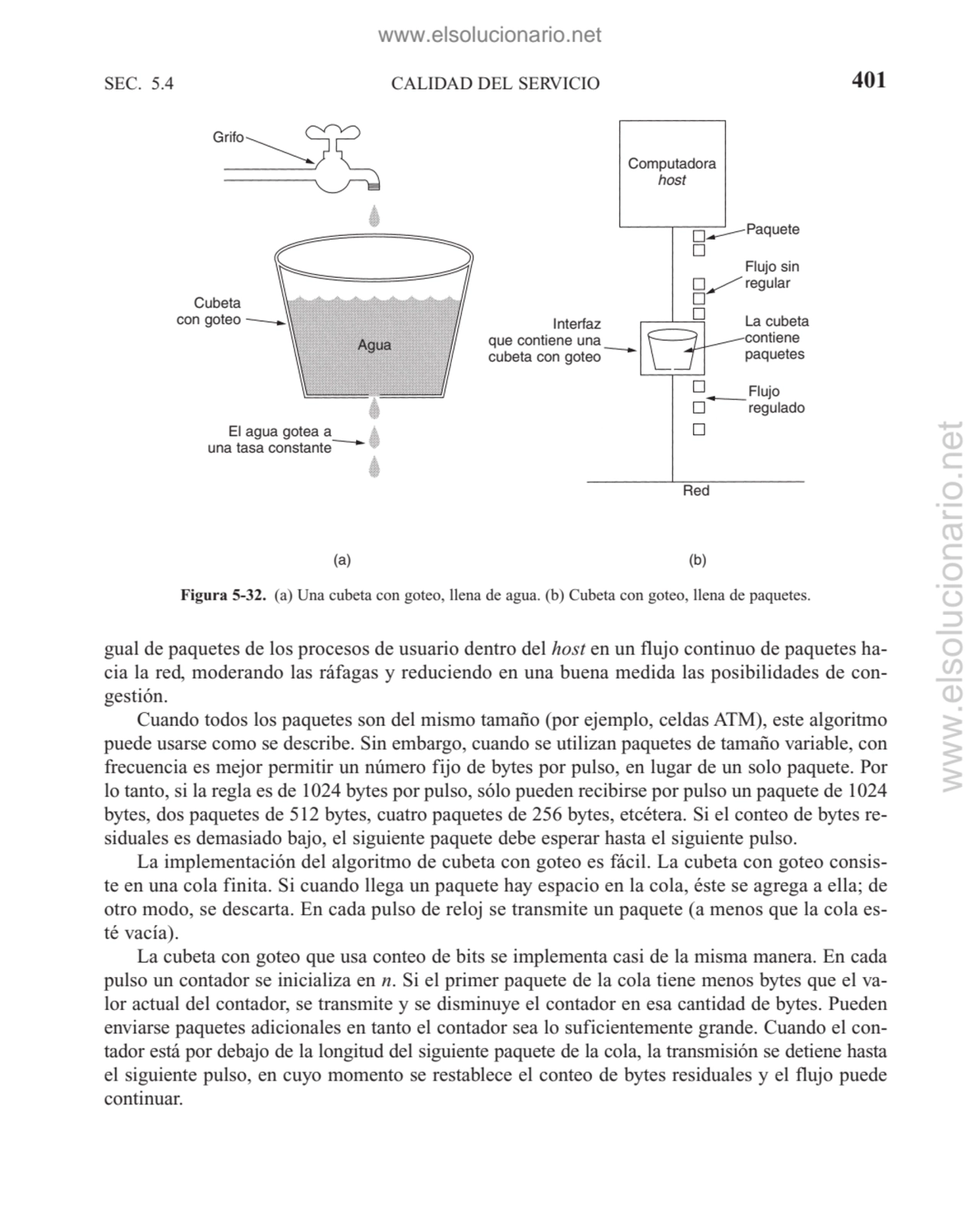 CALIDAD DEL SERVICIO
gual de paquetes de los procesos de usuario dentro del host en un flujo conti…
