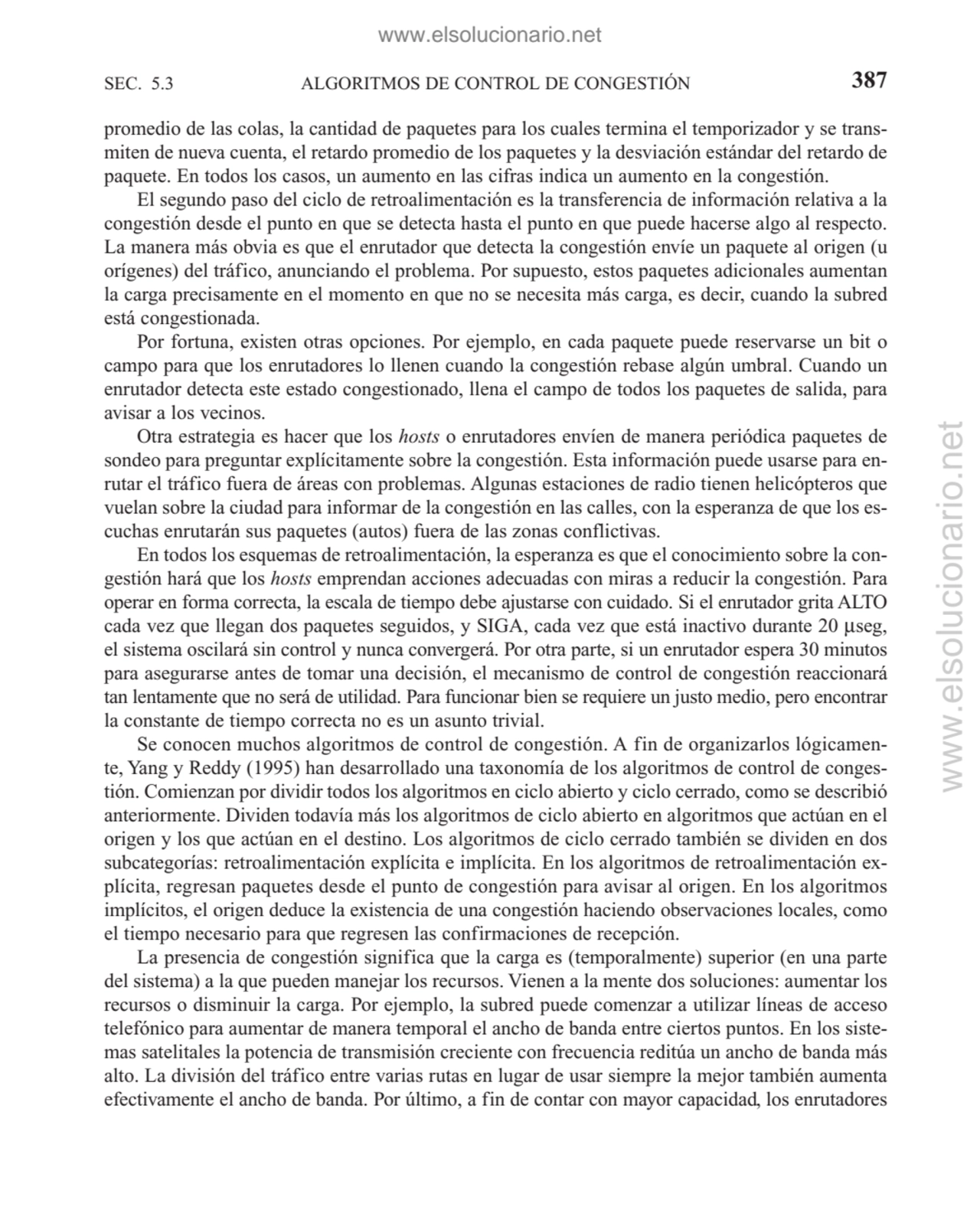 ALGORITMOS DE CONTROL DE CONGESTIÓN
promedio de las colas, la cantidad de paquetes para los cuales…