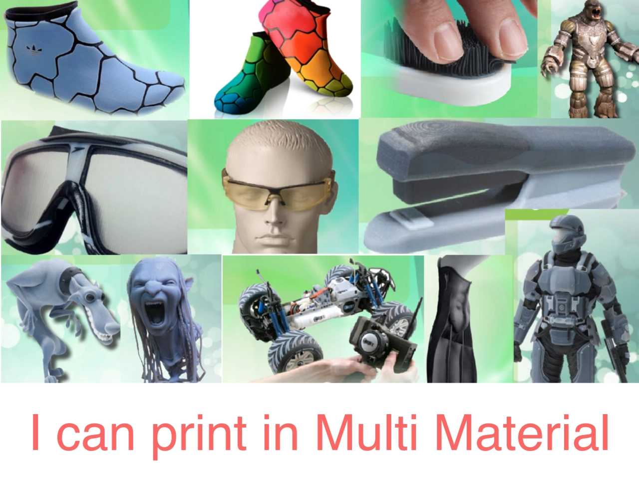 I can print in Multi Material