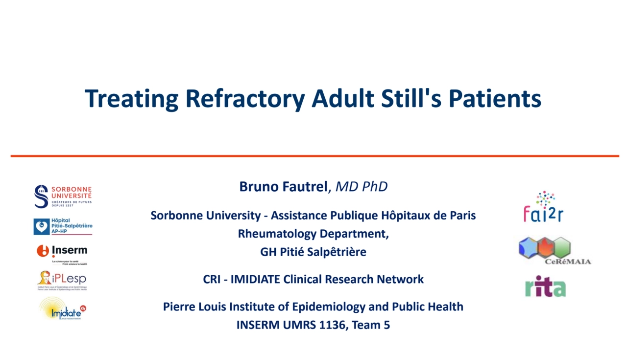 NextGen 2024: Refractory SJIA & MAS Session Part 8