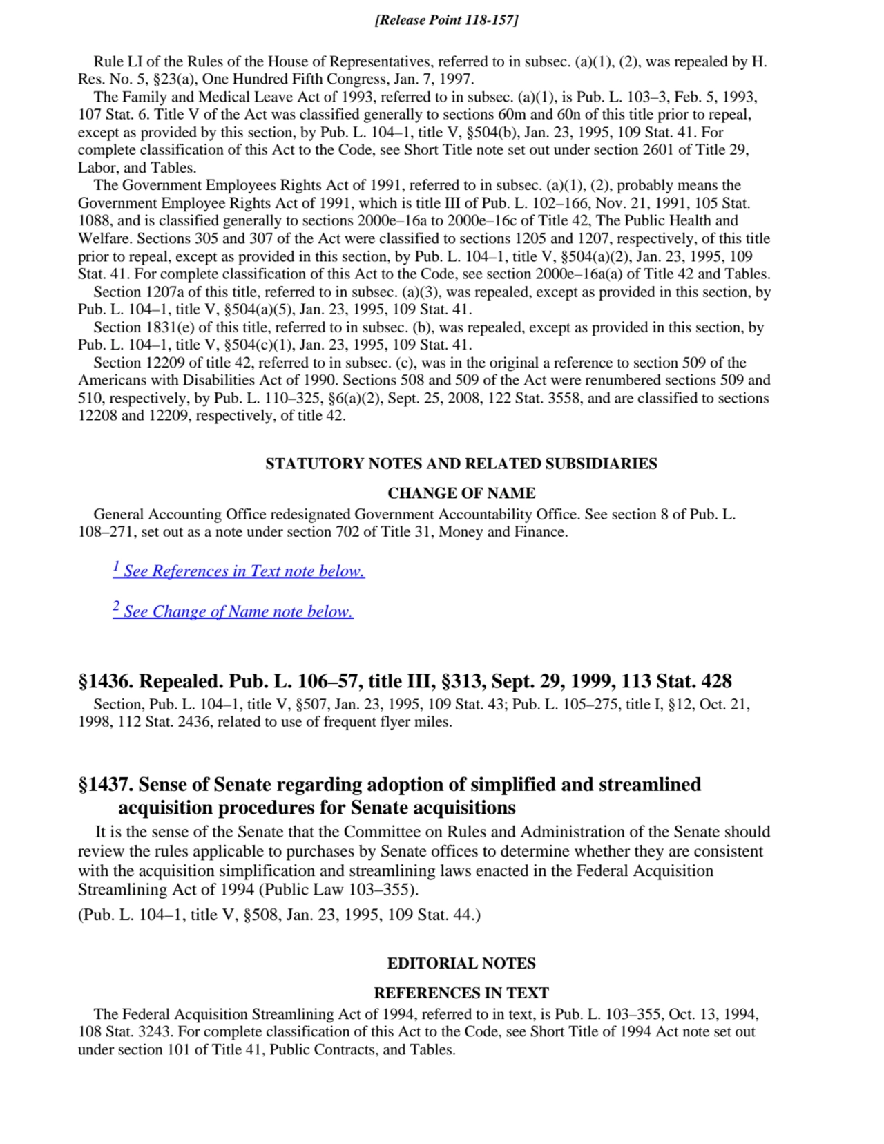 Rule LI of the Rules of the House of Representatives, referred to in subsec. (a)(1), (2), was repea…