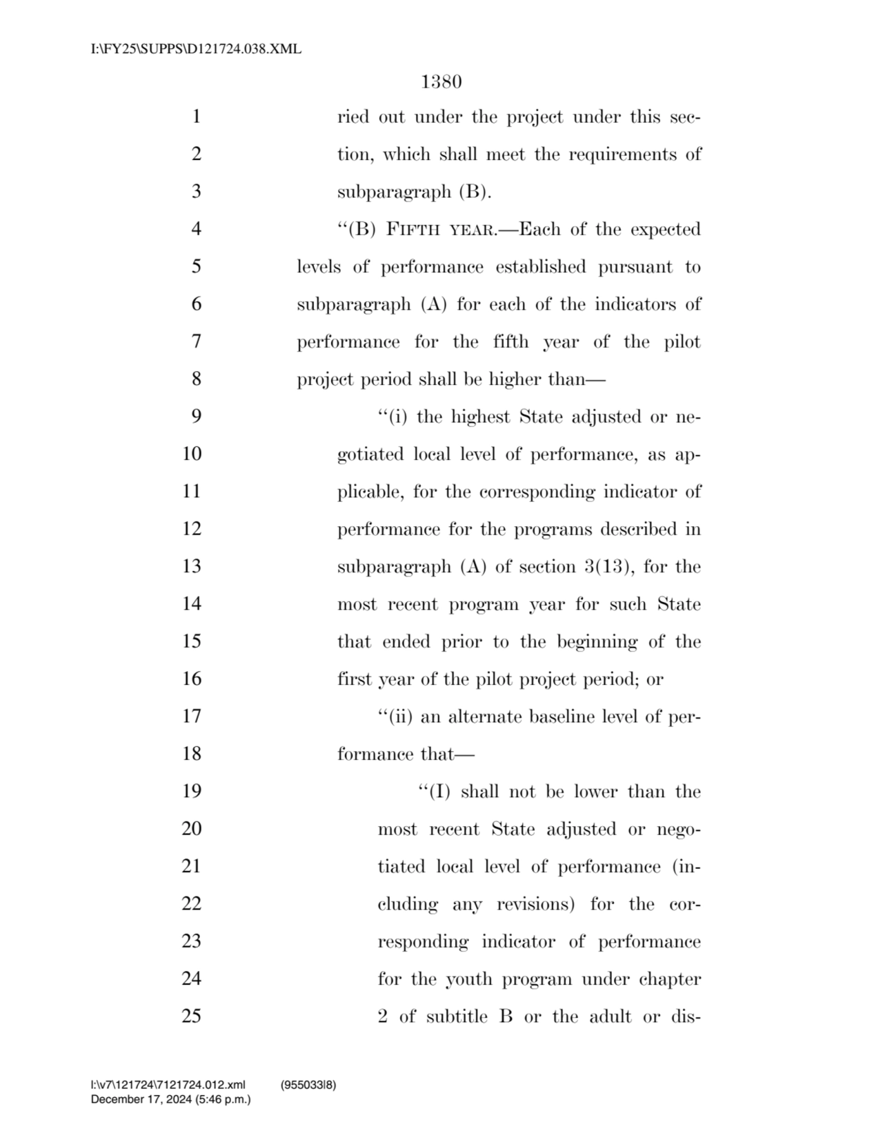 1380 
1 ried out under the project under this sec2 tion, which shall meet the requirements of 
3…