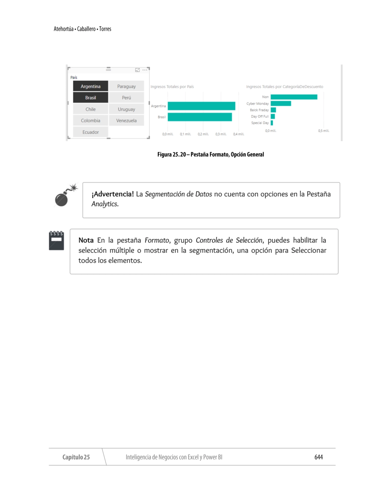 ¡Advertencia! La Segmentación de Datos no cuenta con opciones en la Pestaña 
Analytics.
Nota En l…