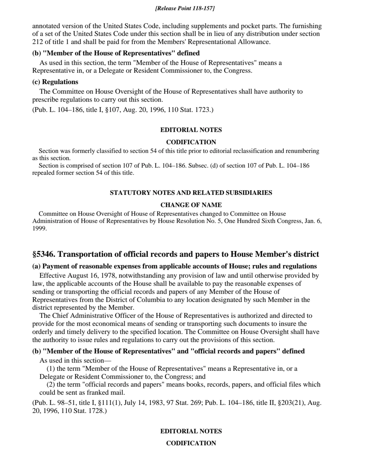 annotated version of the United States Code, including supplements and pocket parts. The furnishing…