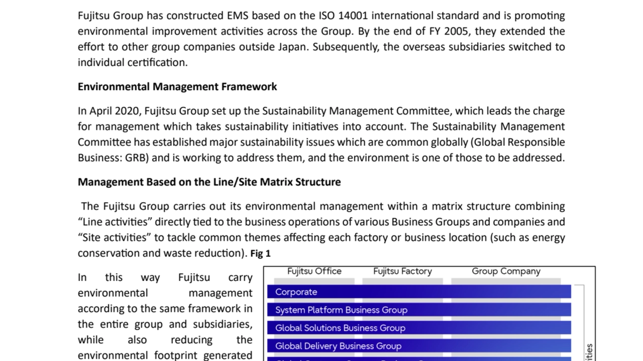 Evaluation of EMS Standard in Promoting Sustainability