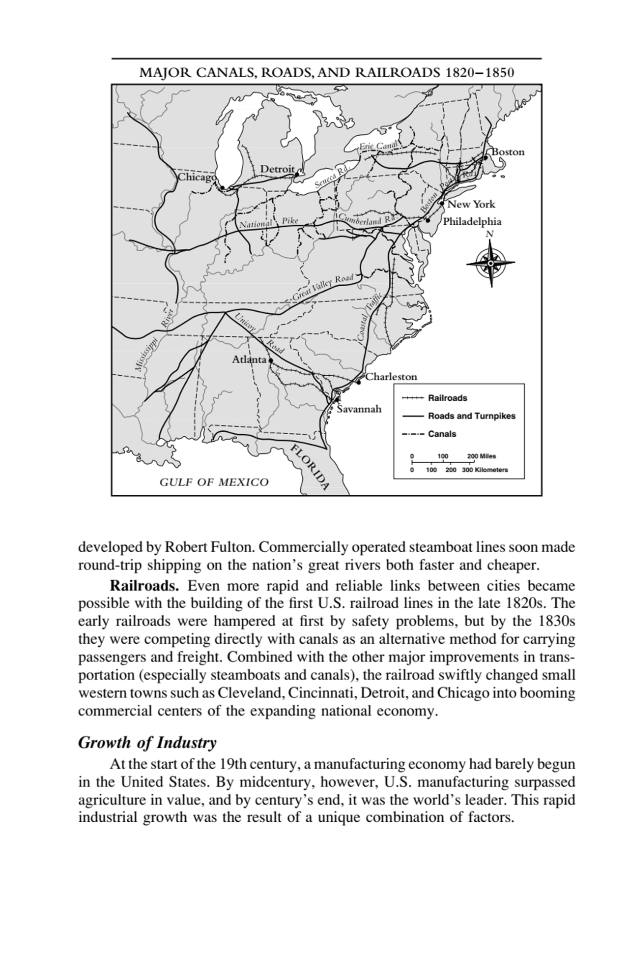 152 U.S. History: Preparing for the Advanced Placement Exam
developed by Robert Fulton. Commercial…