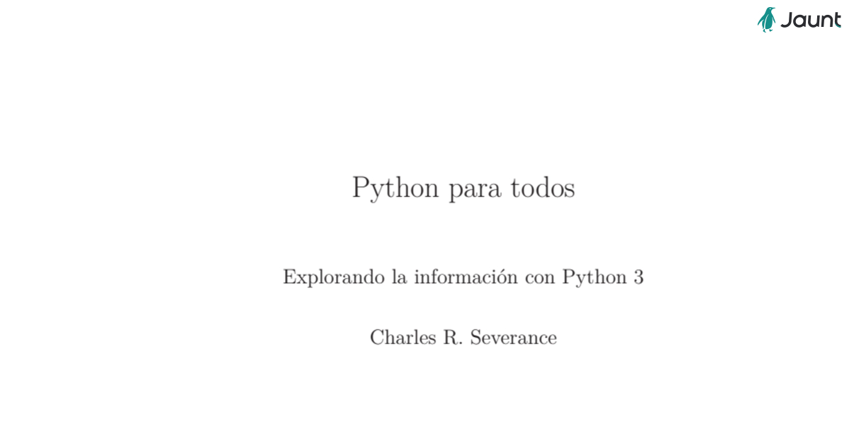 Python para Todos