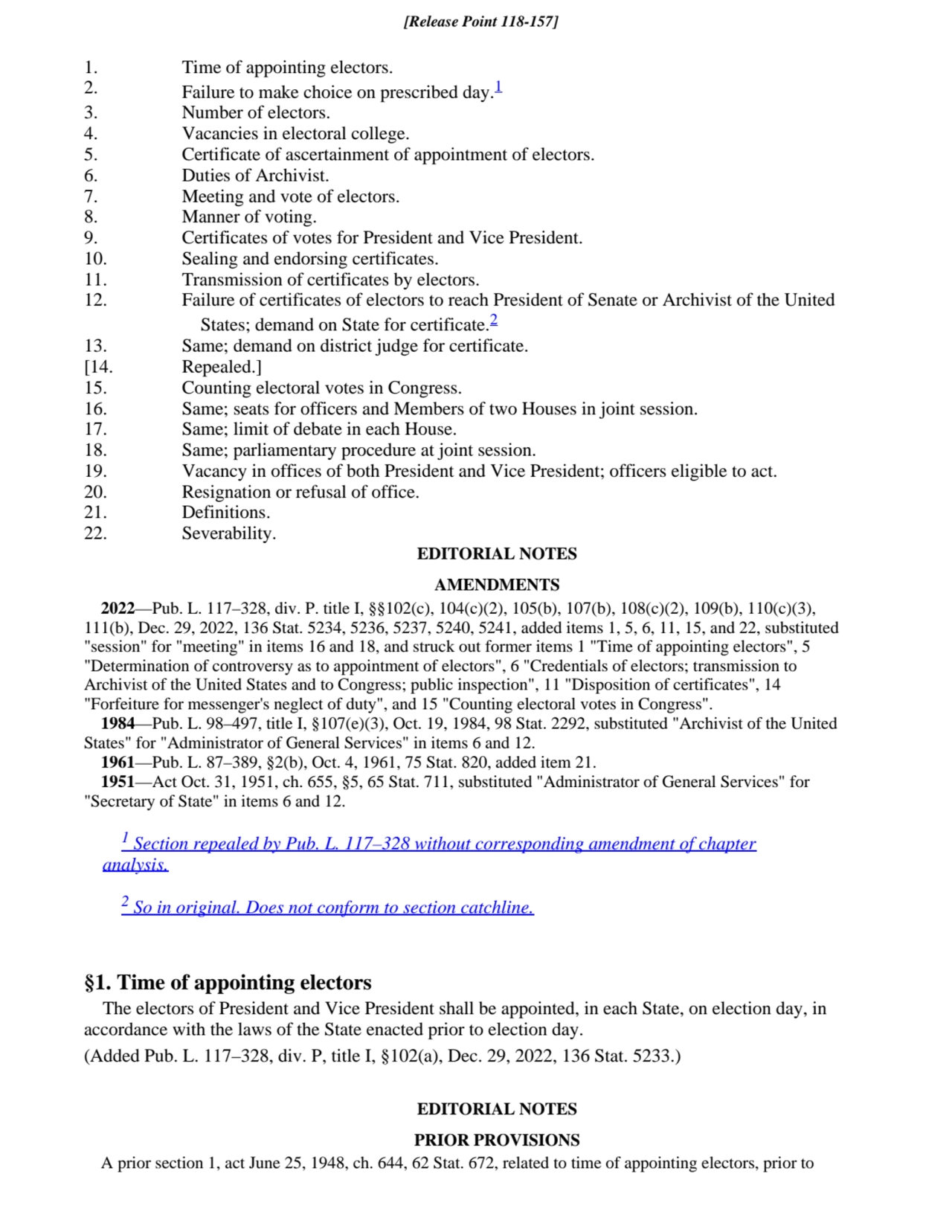 22. Severability.
21. Definitions.
20. Resignation or refusal of office.
19. Vacancy in offices …