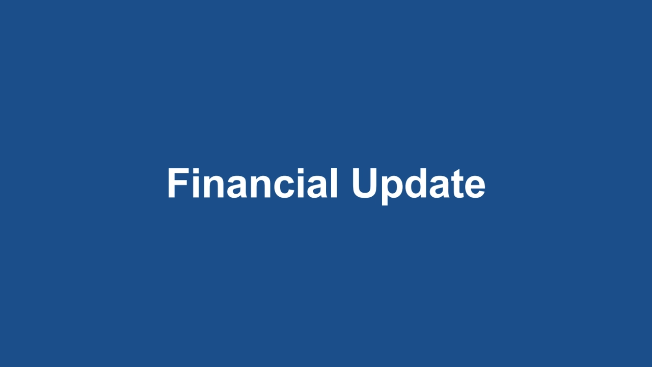 Financial Update