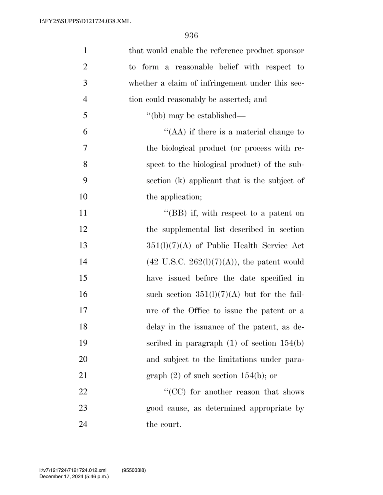 936 
1 that would enable the reference product sponsor 
2 to form a reasonable belief with respec…