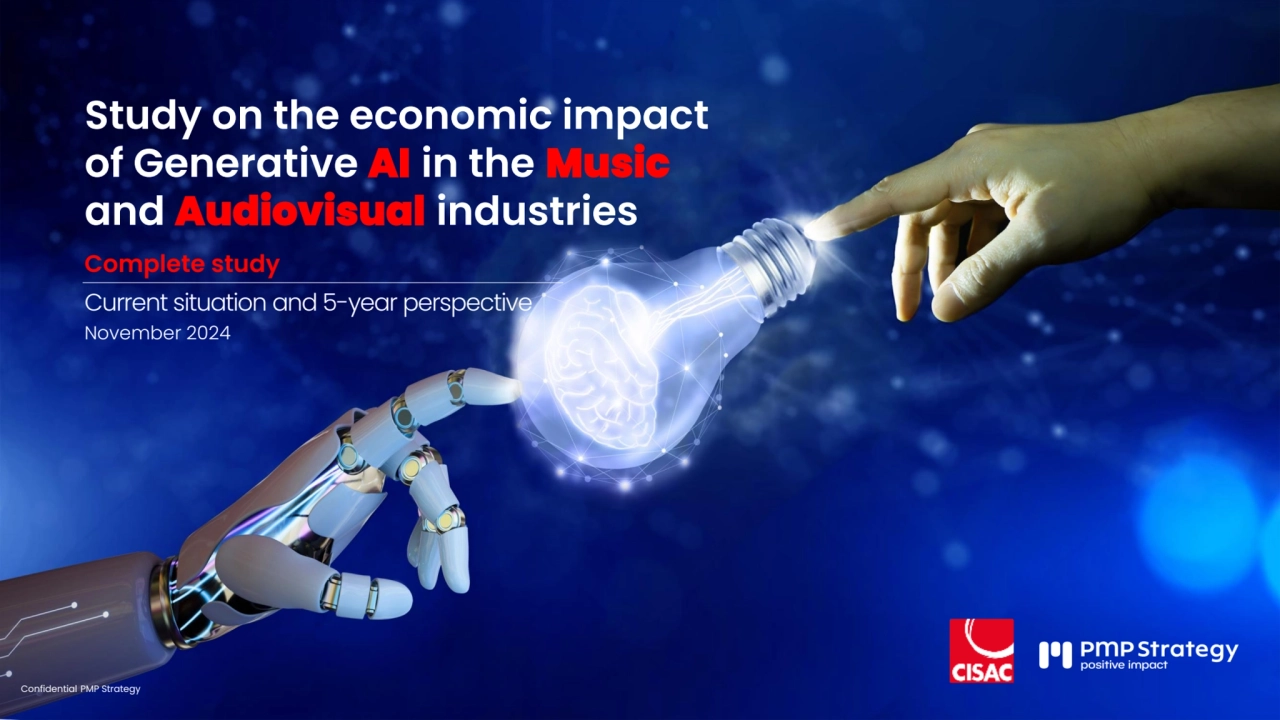 Study on the economic impact of Generative AI in the Music and Audiovisual industries