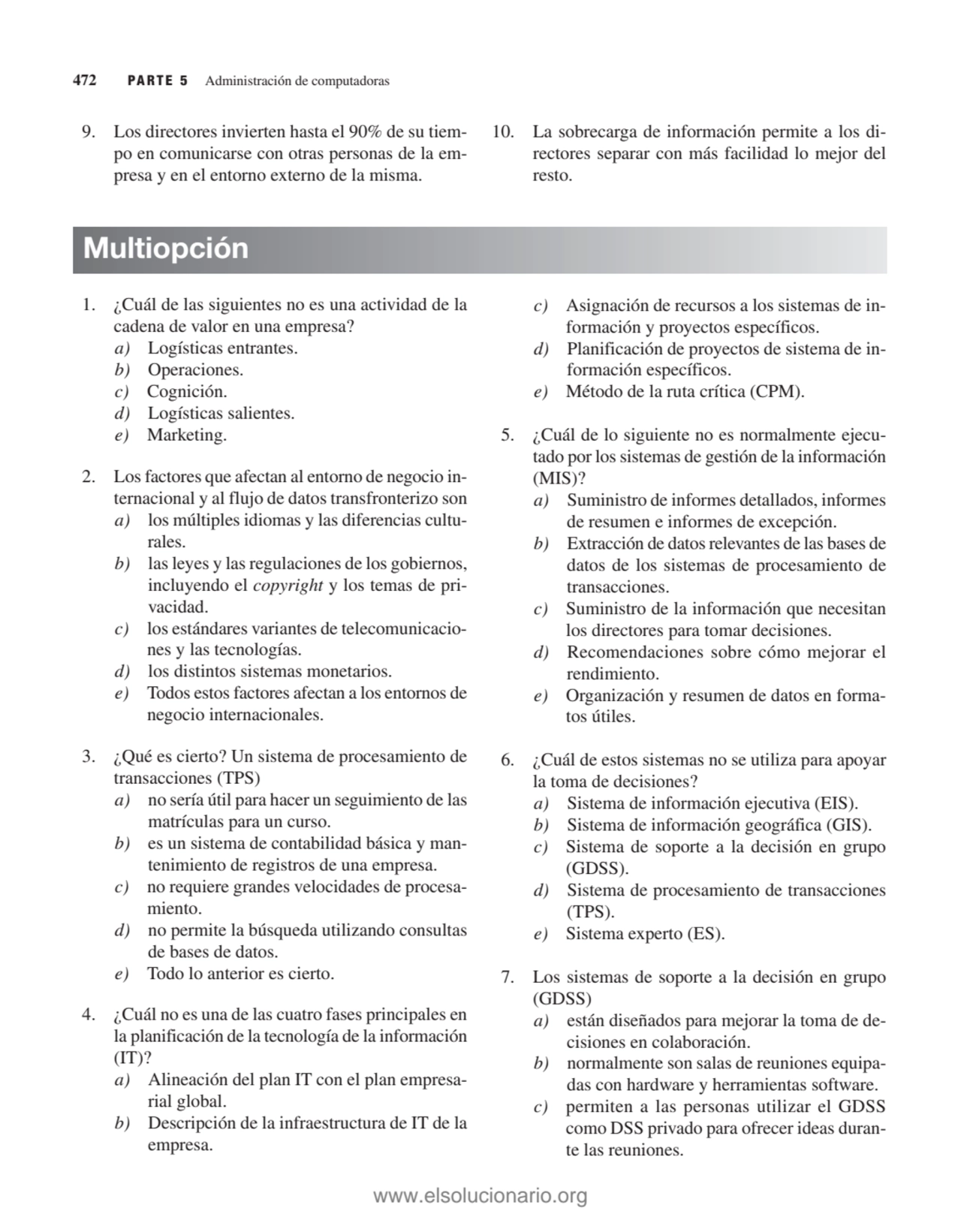 9. Los directores invierten hasta el 90% de su tiempo en comunicarse con otras personas de la emp…