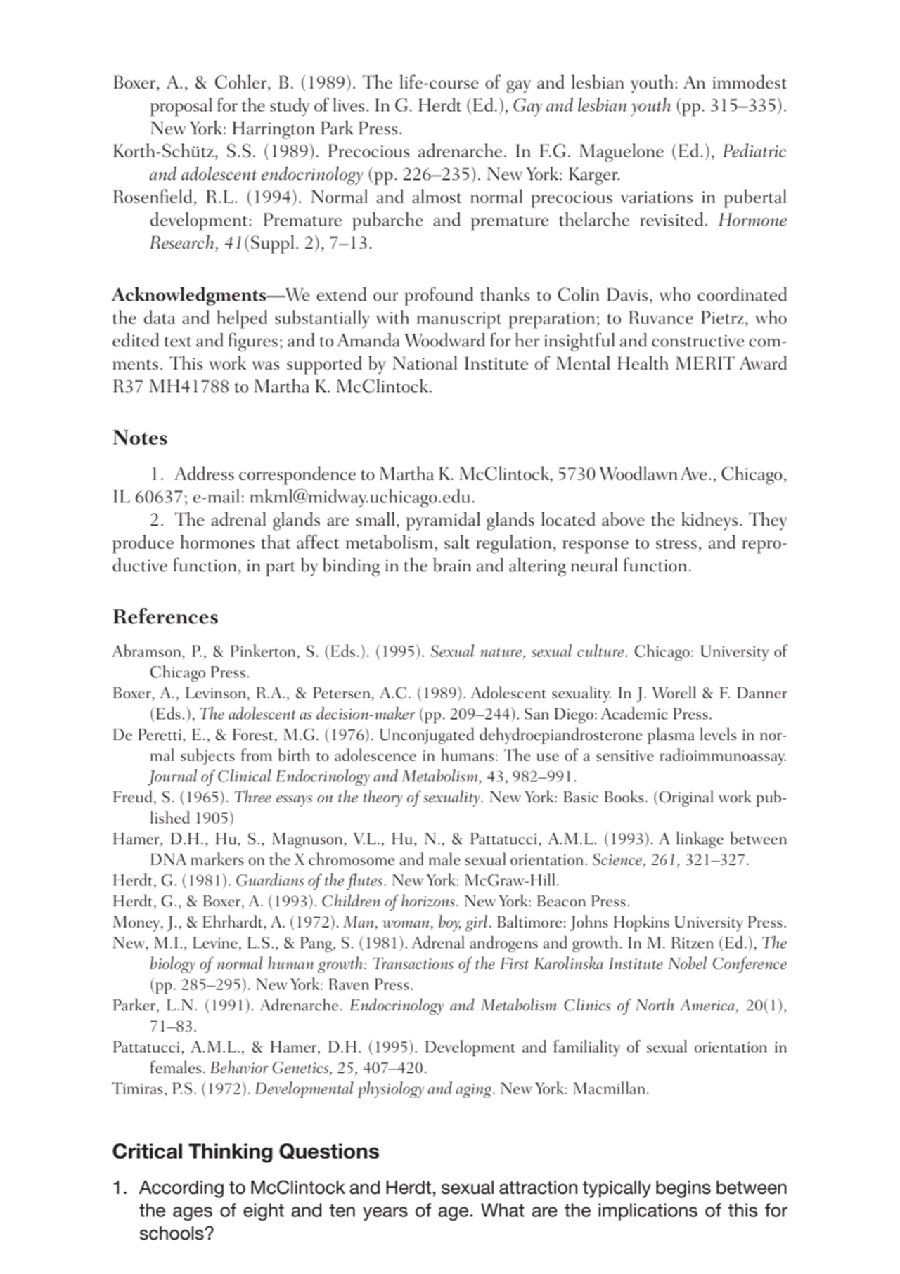 Boxer, A., & Cohler, B. (1989). The life-course of gay and lesbian youth: An immodest
proposal for…