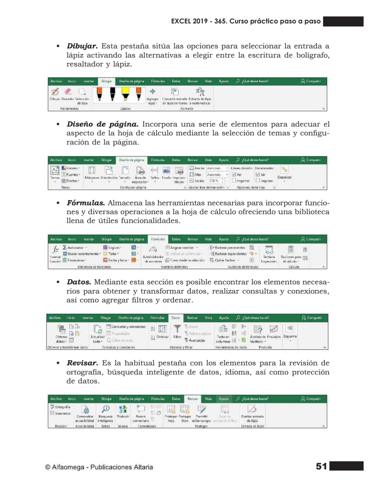 51
• Dibujar. Esta pestaña sitúa las opciones para seleccionar la entrada a
lápiz activando las a…