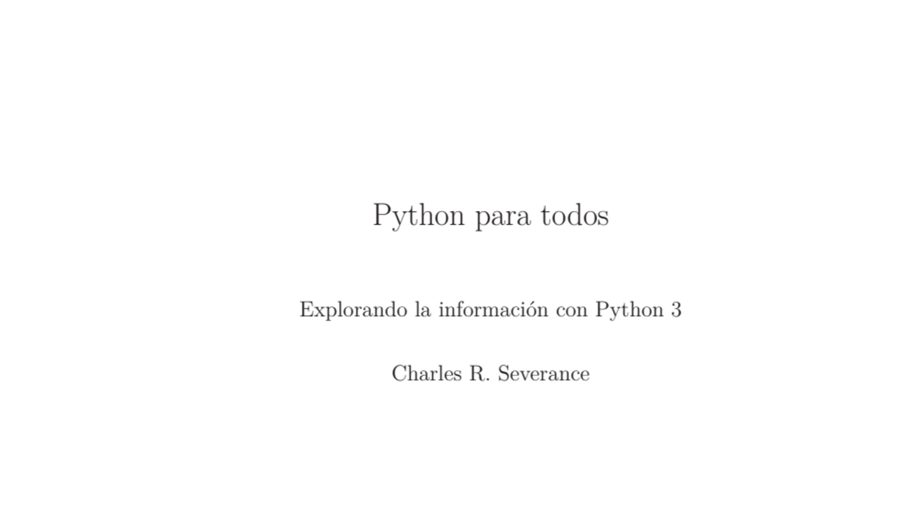 Python para Todos