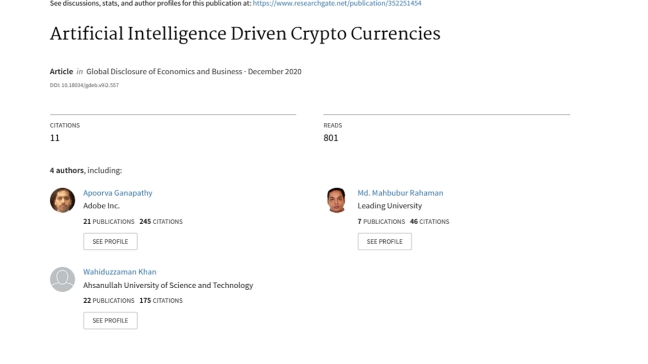 AI-Driven Cryptocurrencies Explained