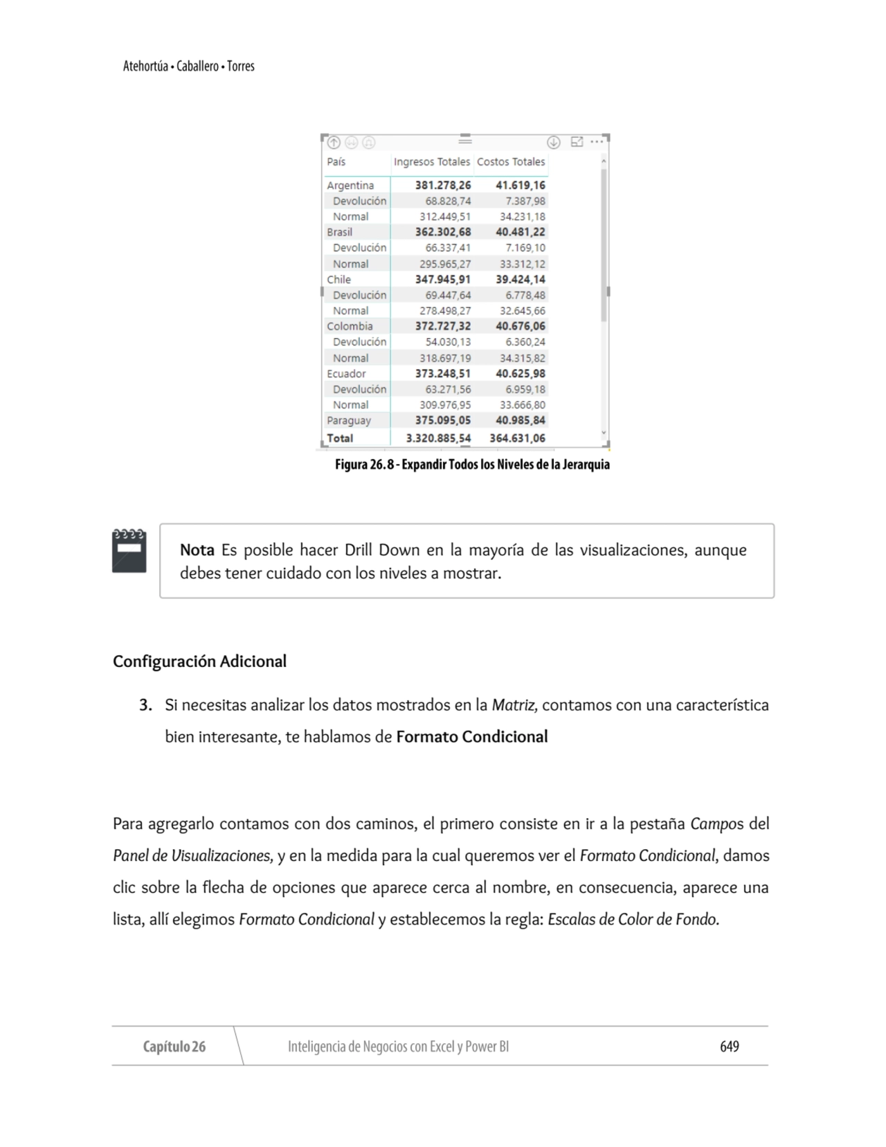 Configuración Adicional
3. Si necesitas analizar los datos mostrados en la Matriz, contamos con un…