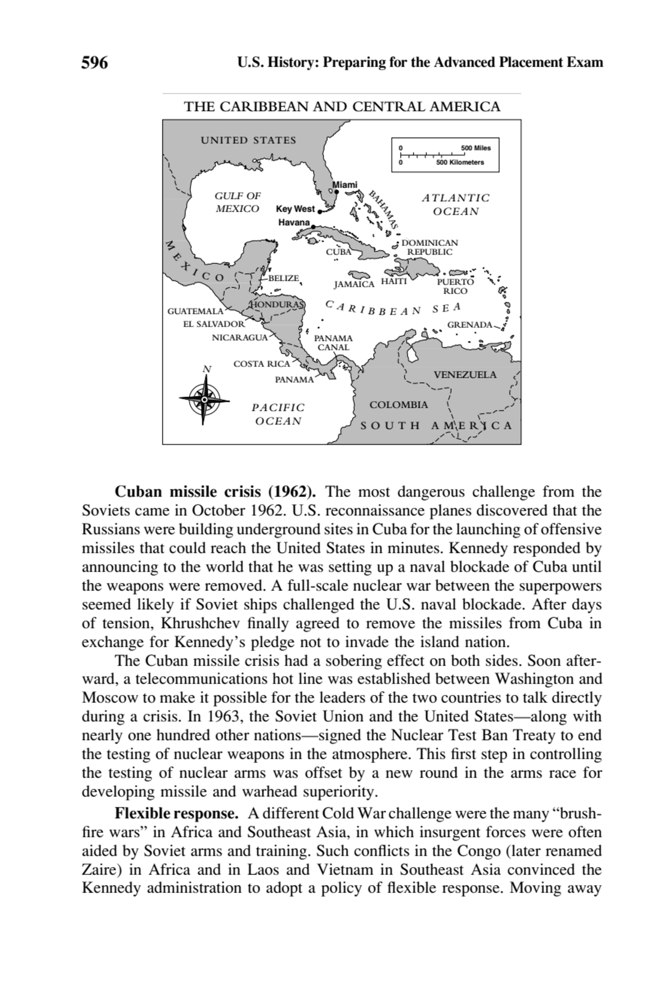 596 U.S. History: Preparing for the Advanced Placement Exam
N VENEZUELA
HONDURAS
HAITI JAMAICA P…