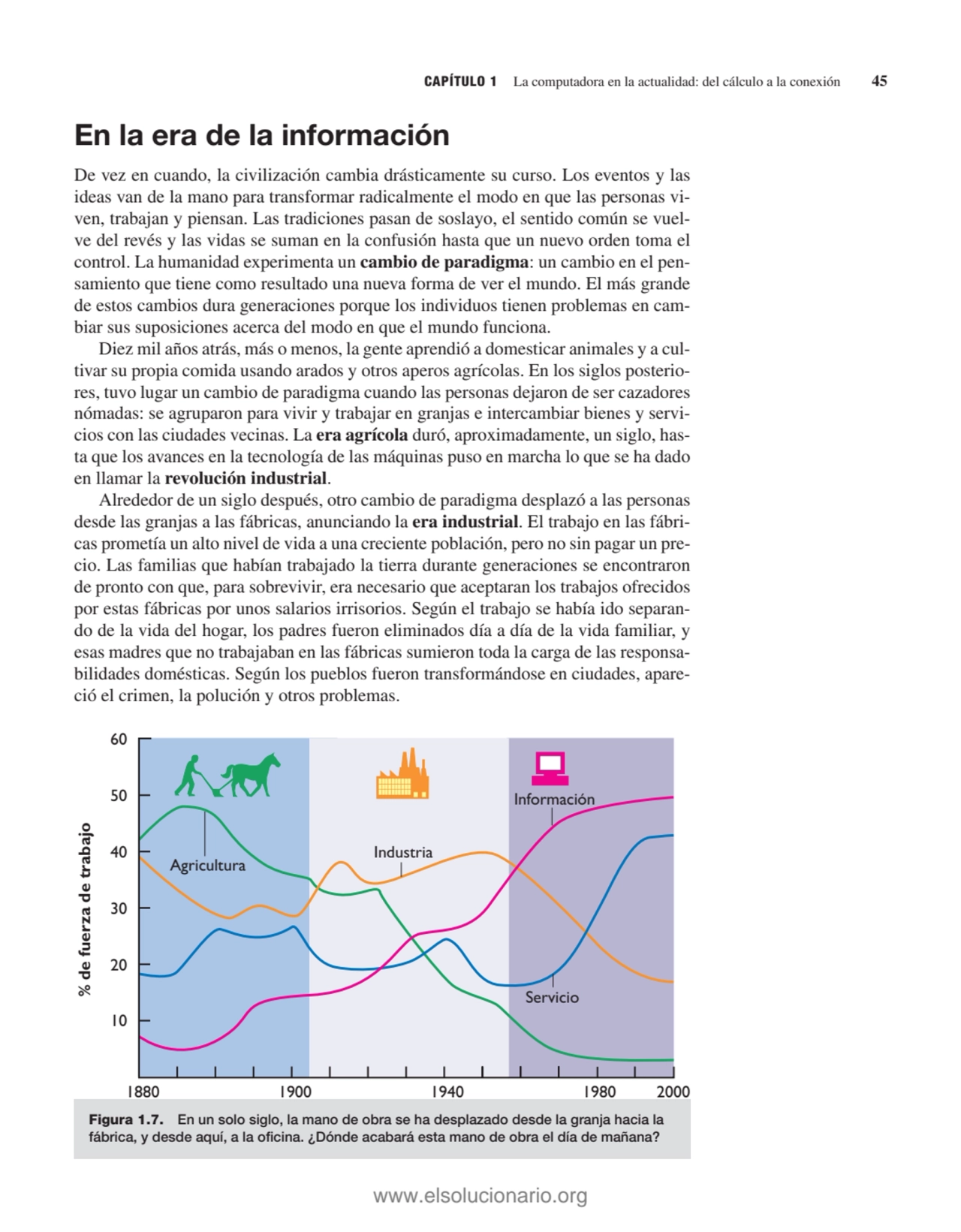 En la era de la información
De vez en cuando, la civilización cambia drásticamente su curso. Los e…