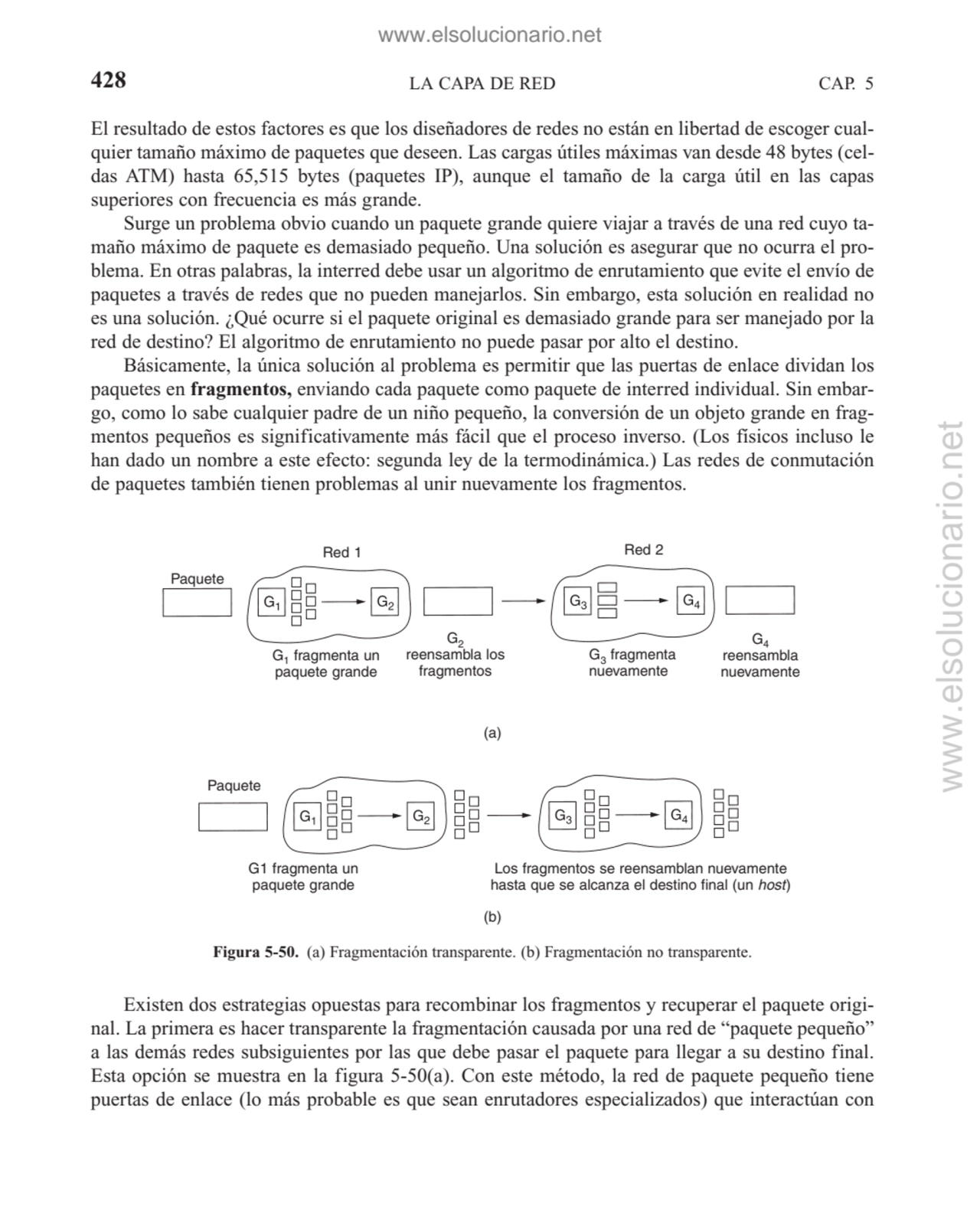 LA CAPA DE RED
El resultado de estos factores es que los diseñadores de redes no están en libertad…