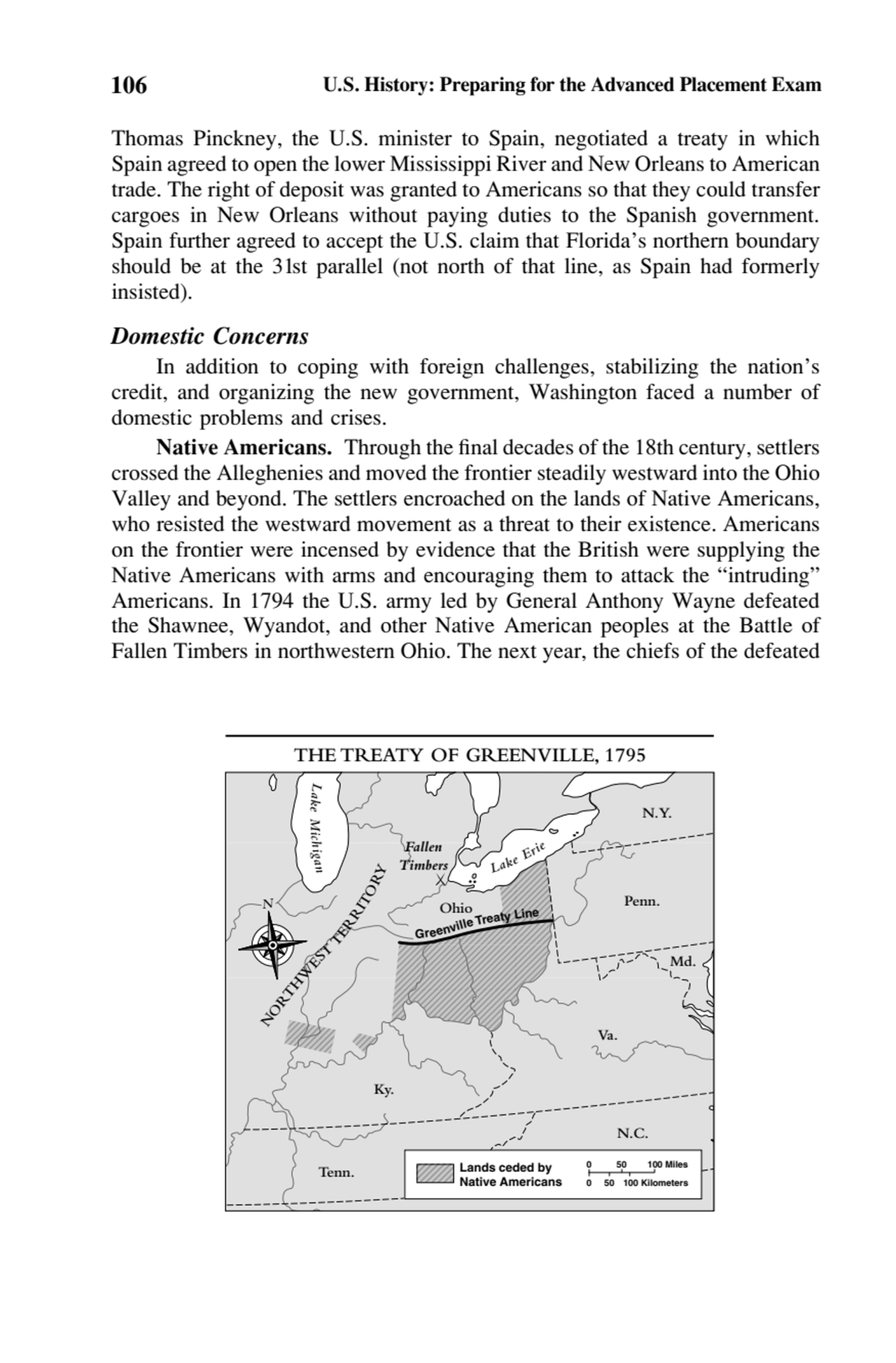 106 U.S. History: Preparing for the Advanced Placement Exam
Thomas Pinckney, the U.S. minister to …