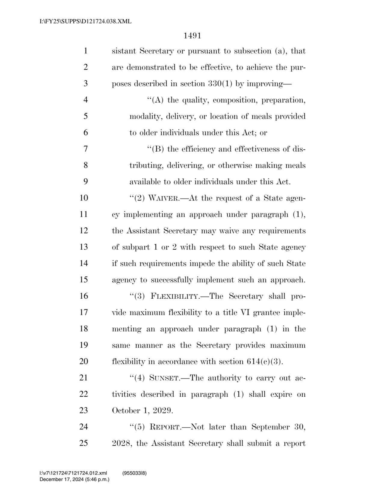 1491 
1 sistant Secretary or pursuant to subsection (a), that 
2 are demonstrated to be effective…