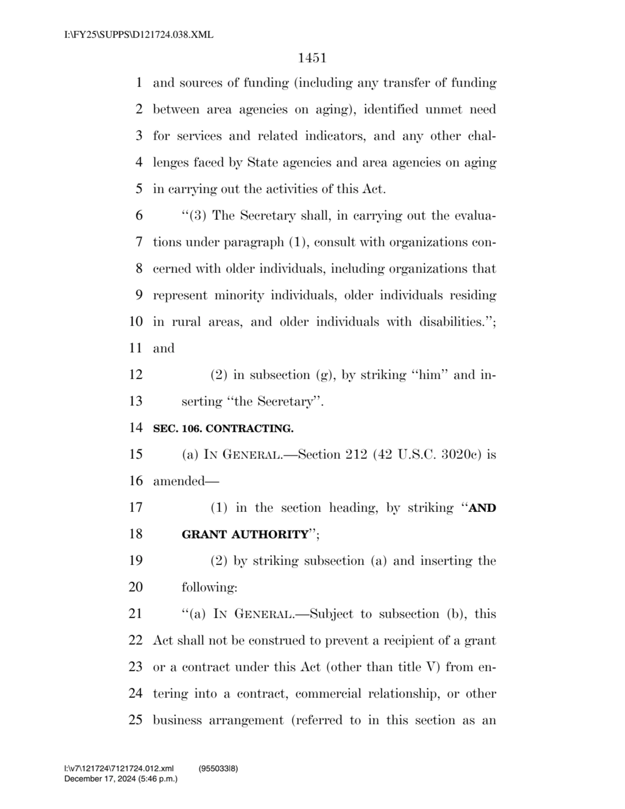 1451 
1 and sources of funding (including any transfer of funding 
2 between area agencies on agi…