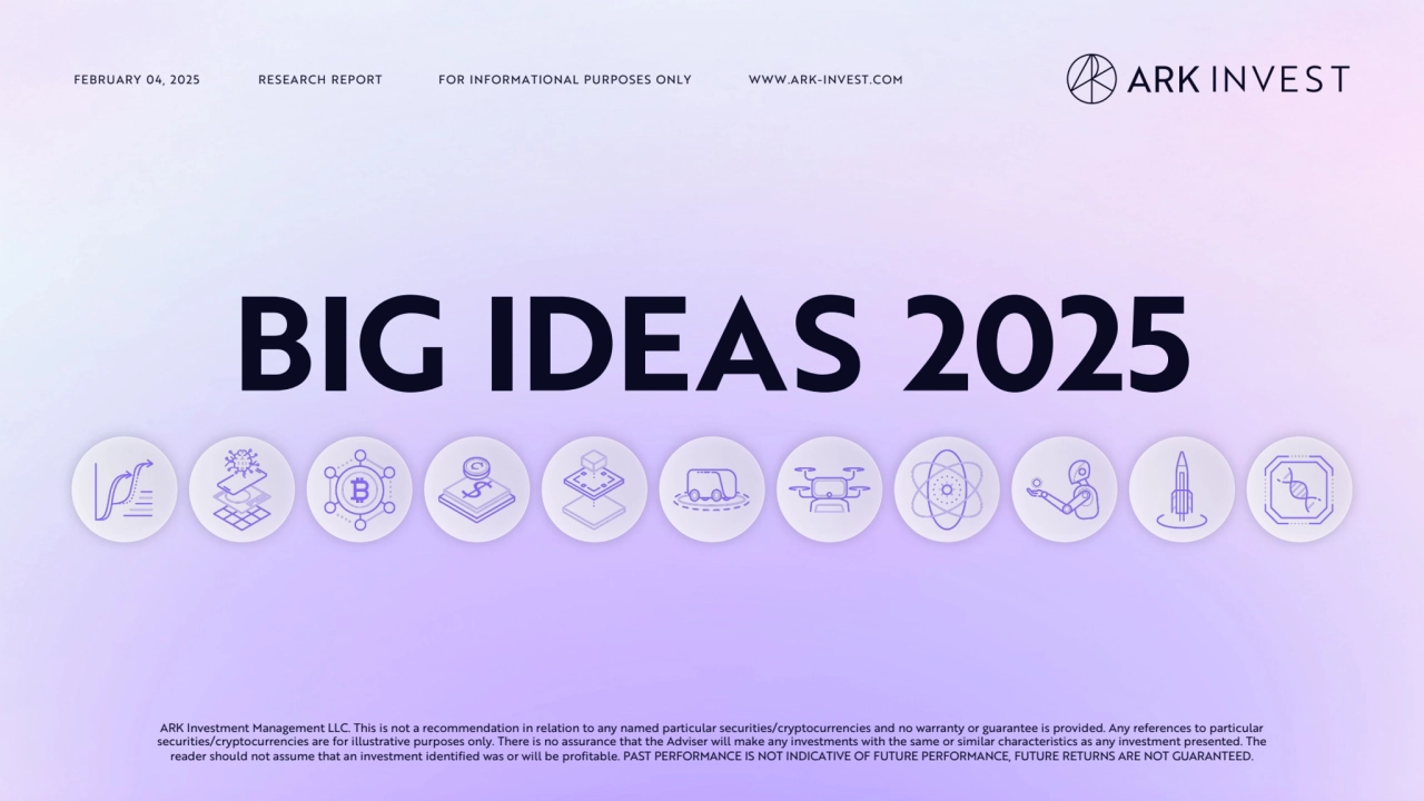 ARK's Big Ideas 2025: Unlocking Exponential Growth