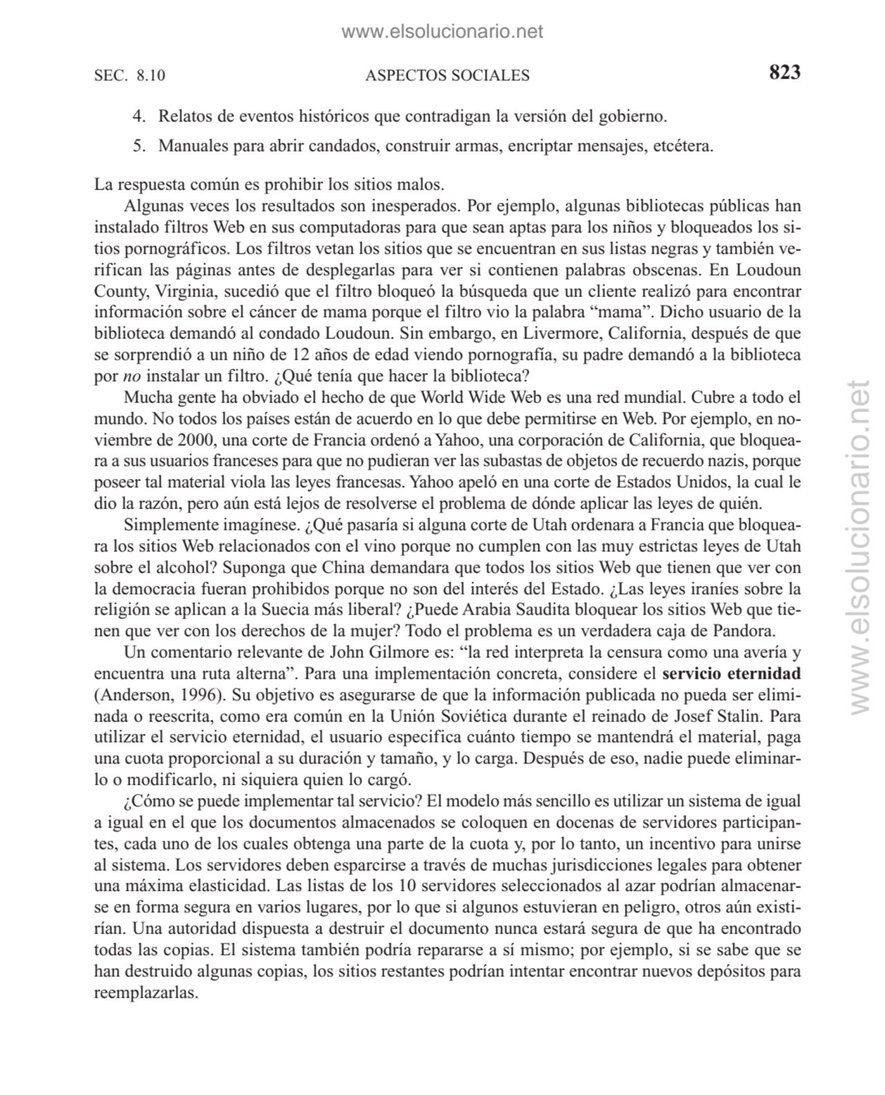 ASPECTOS SOCIALES
4. Relatos de eventos históricos que contradigan la versión del gobierno.
5. Ma…