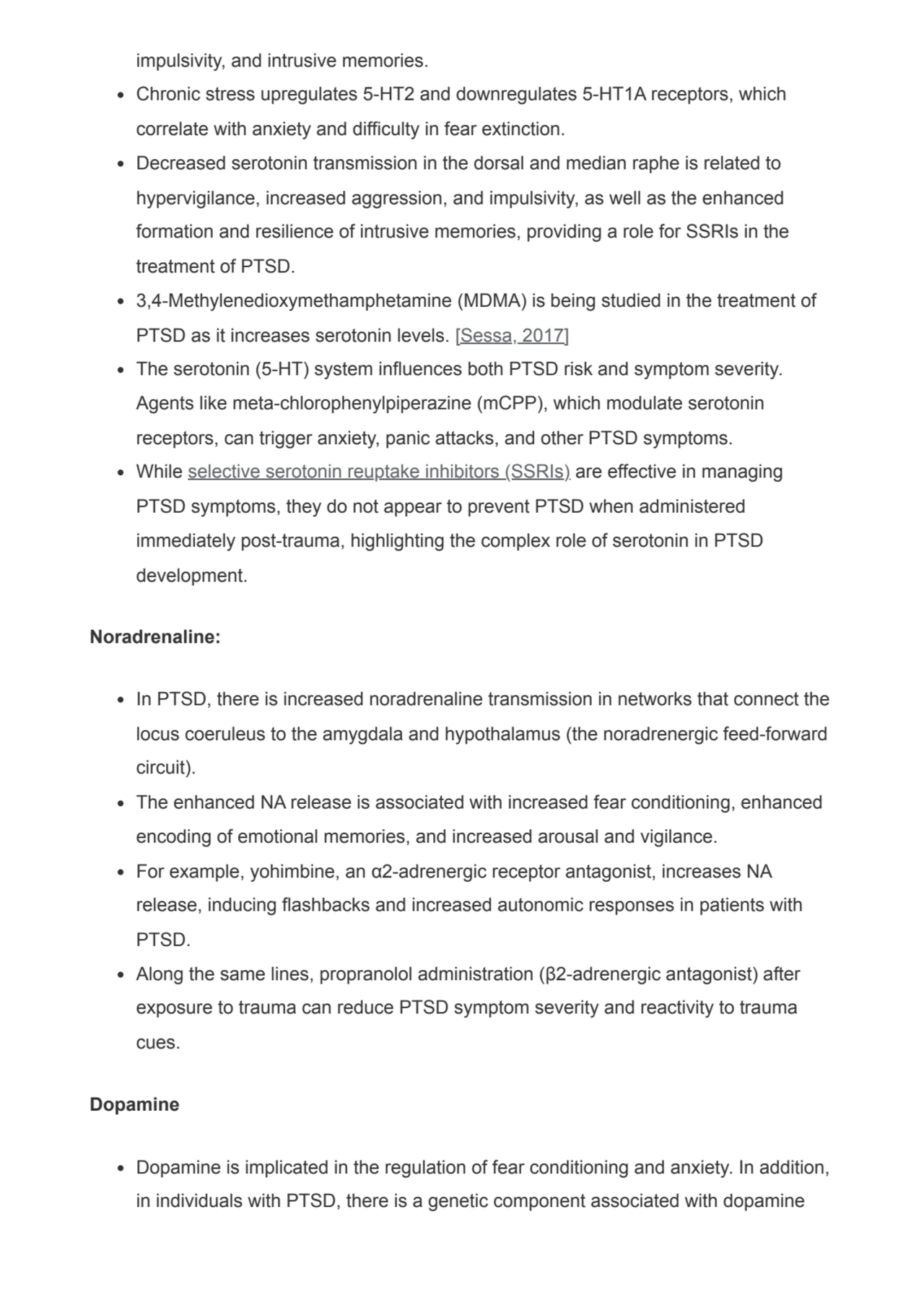 impulsivity, and intrusive memories.
Chronic stress upregulates 5-HT2 and downregulates 5-HT1A rec…