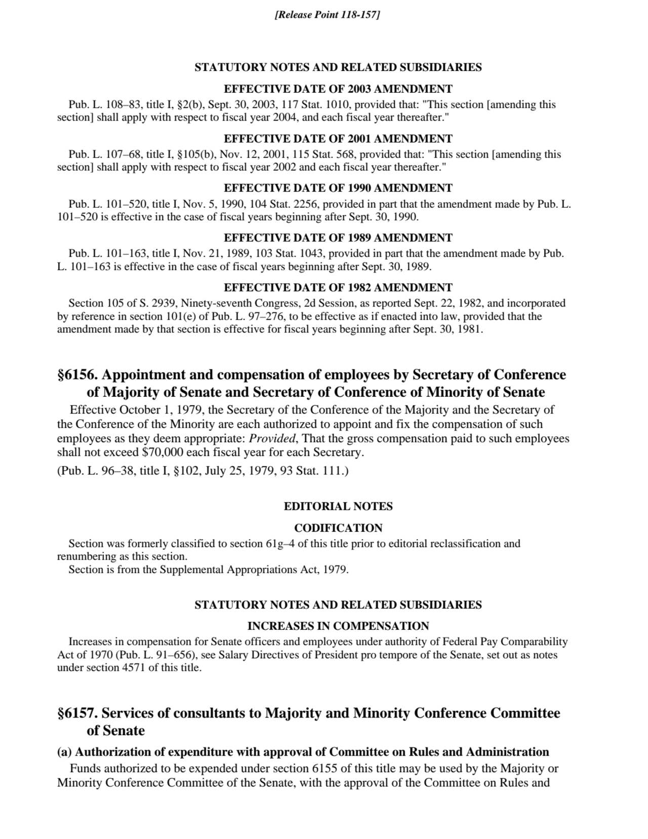 STATUTORY NOTES AND RELATED SUBSIDIARIES
EFFECTIVE DATE OF 2003 AMENDMENT
Pub. L. 108–83, title I…