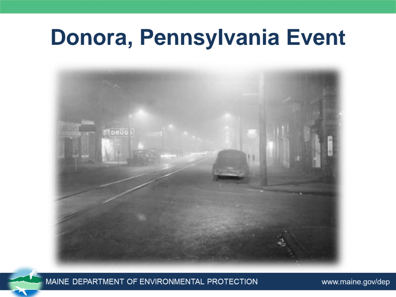 Donora, Pennsylvania Event