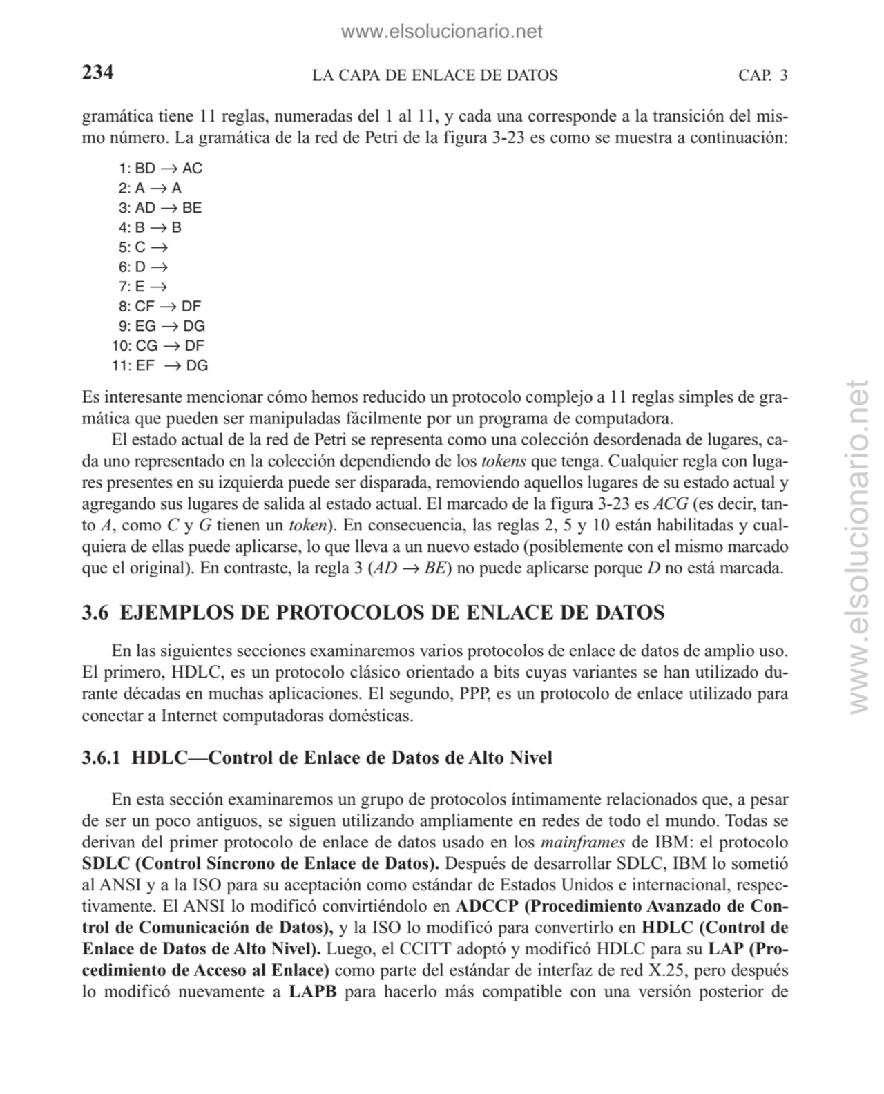 gramática tiene 11 reglas, numeradas del 1 al 11, y cada una corresponde a la transición del mismo…