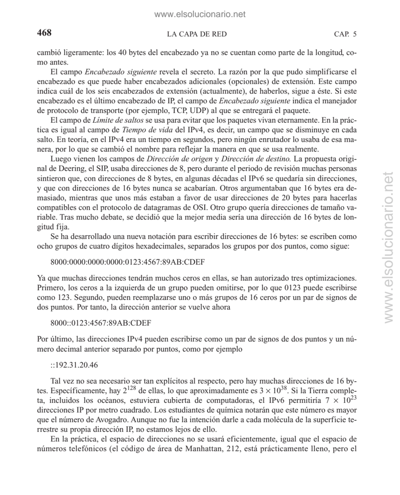 LA CAPA DE RED
cambió ligeramente: los 40 bytes del encabezado ya no se cuentan como parte de la l…