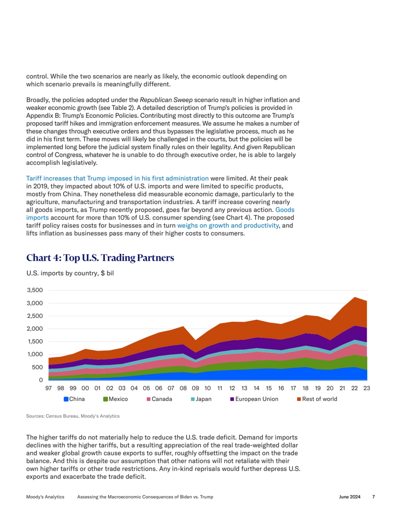 control. While the two scenarios are nearly as likely, the economic outlook depending on 
which sc…