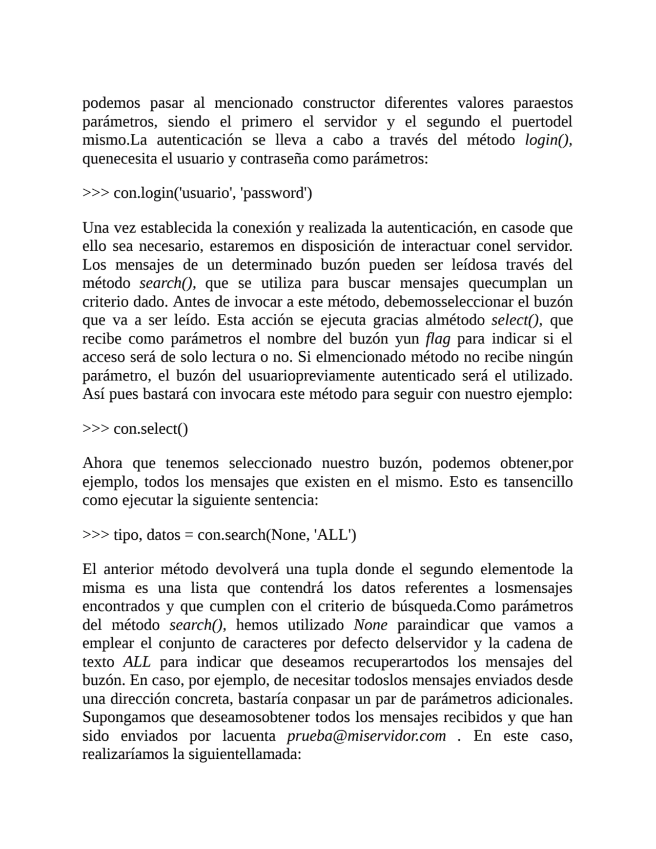 podemos pasar al mencionado constructor diferentes valores paraestos
parámetros, siendo el primero…